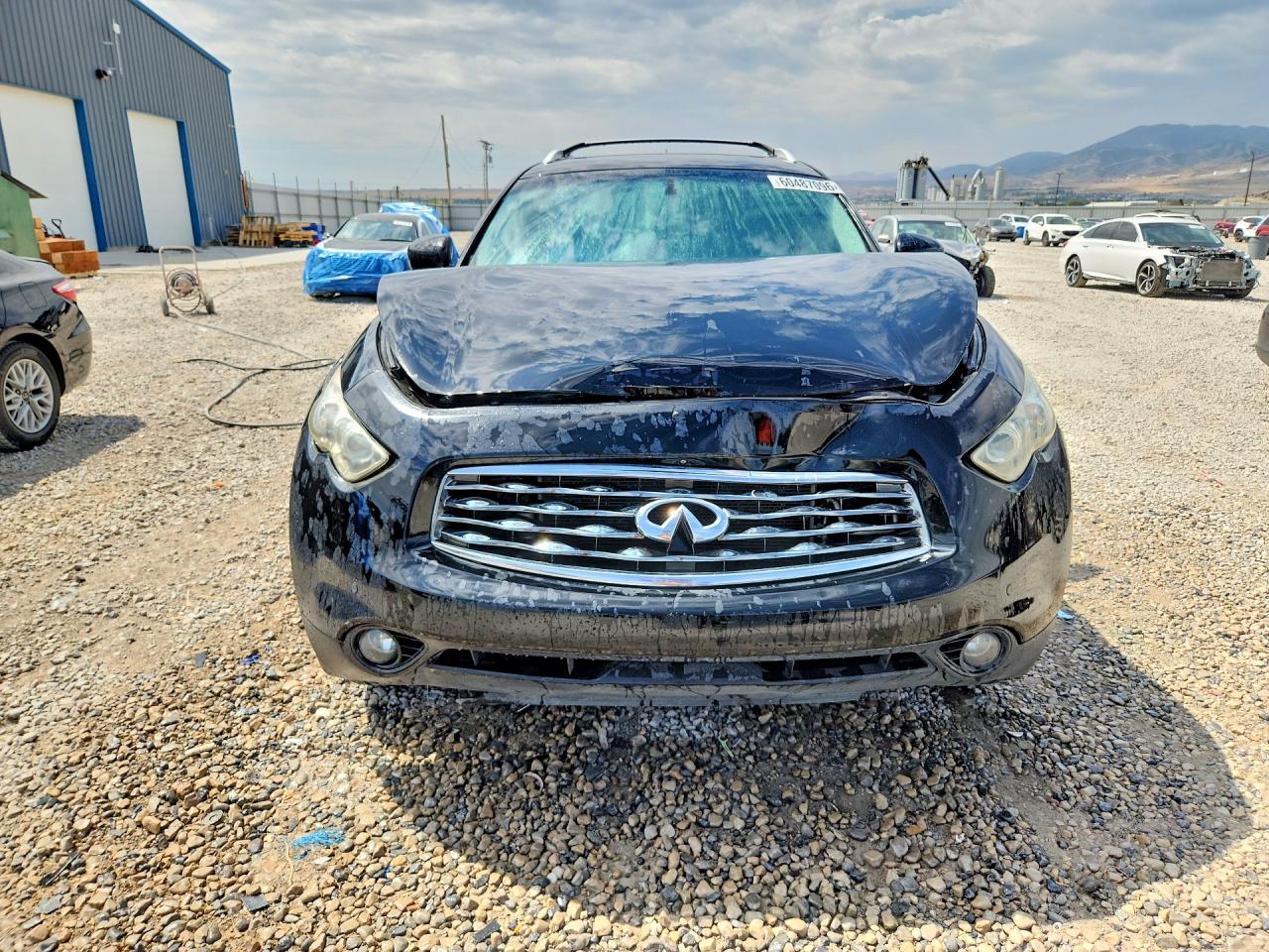 2010 Infiniti Fx35 Base Black vin: JN8AS1MW2AM855607