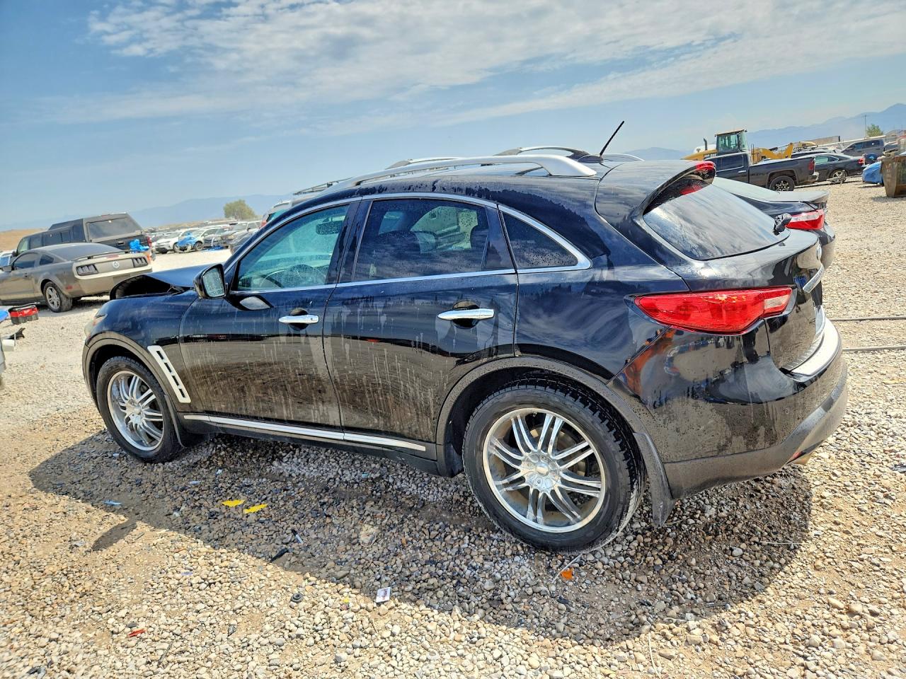 2010 Infiniti Fx35 Base Black vin: JN8AS1MW2AM855607