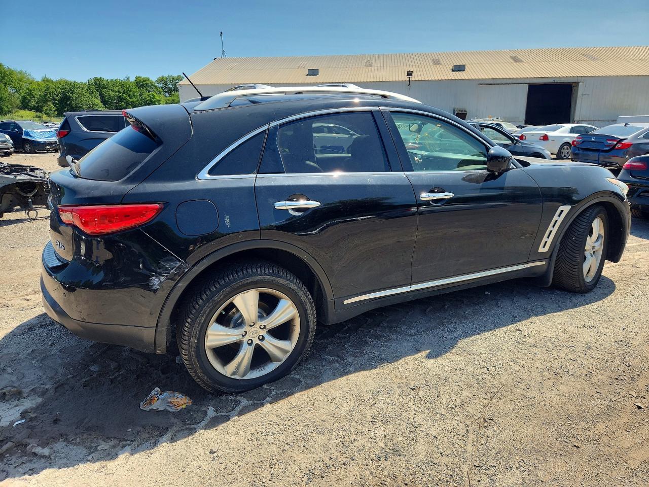 2011 Infiniti Fx35 Base Black vin: JN8AS1MW2BM140389