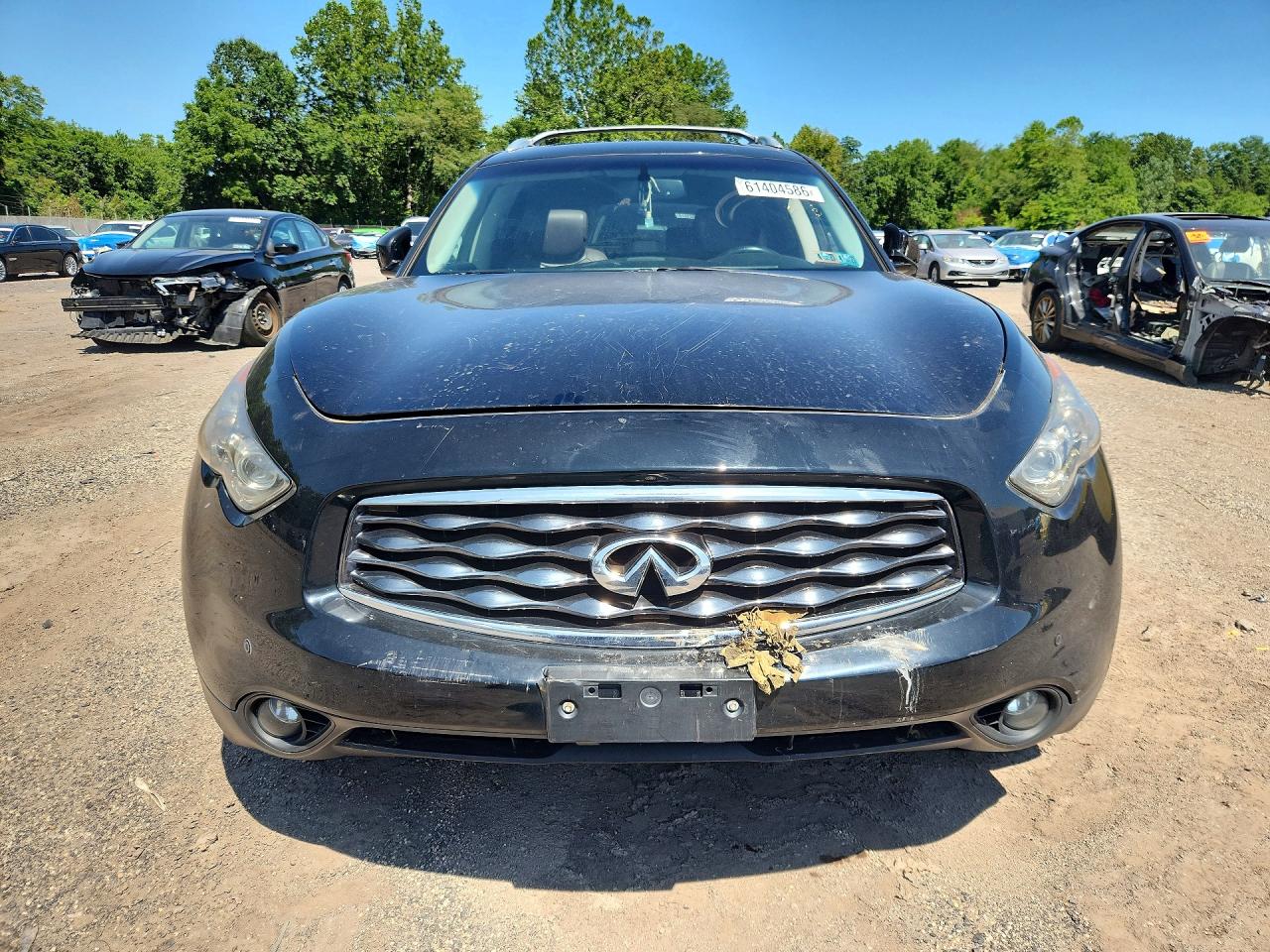 2011 Infiniti Fx35 Base Black vin: JN8AS1MW2BM140389