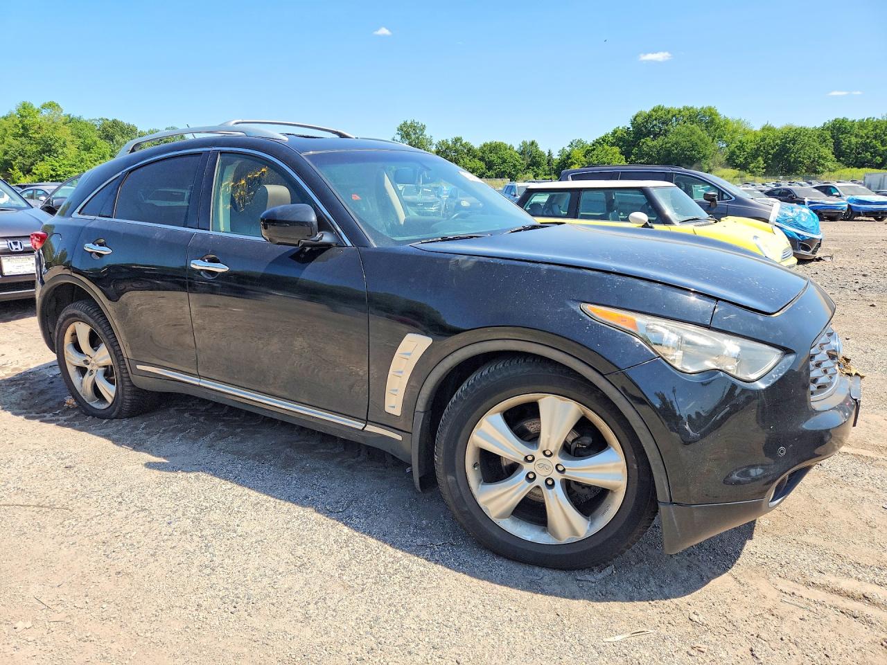 2011 Infiniti Fx35 Base Black vin: JN8AS1MW2BM140389