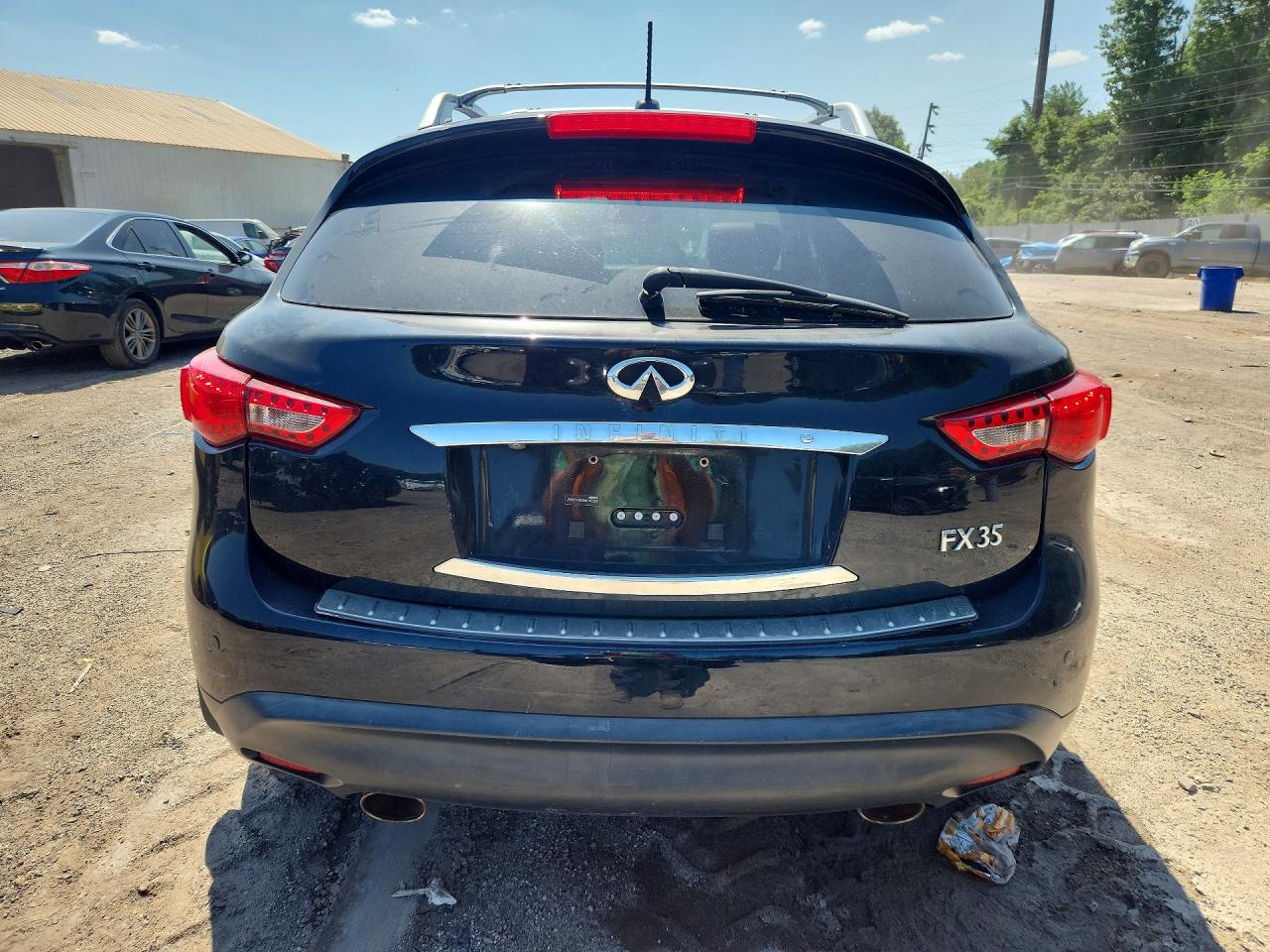 2011 Infiniti Fx35 Base Black vin: JN8AS1MW2BM140389