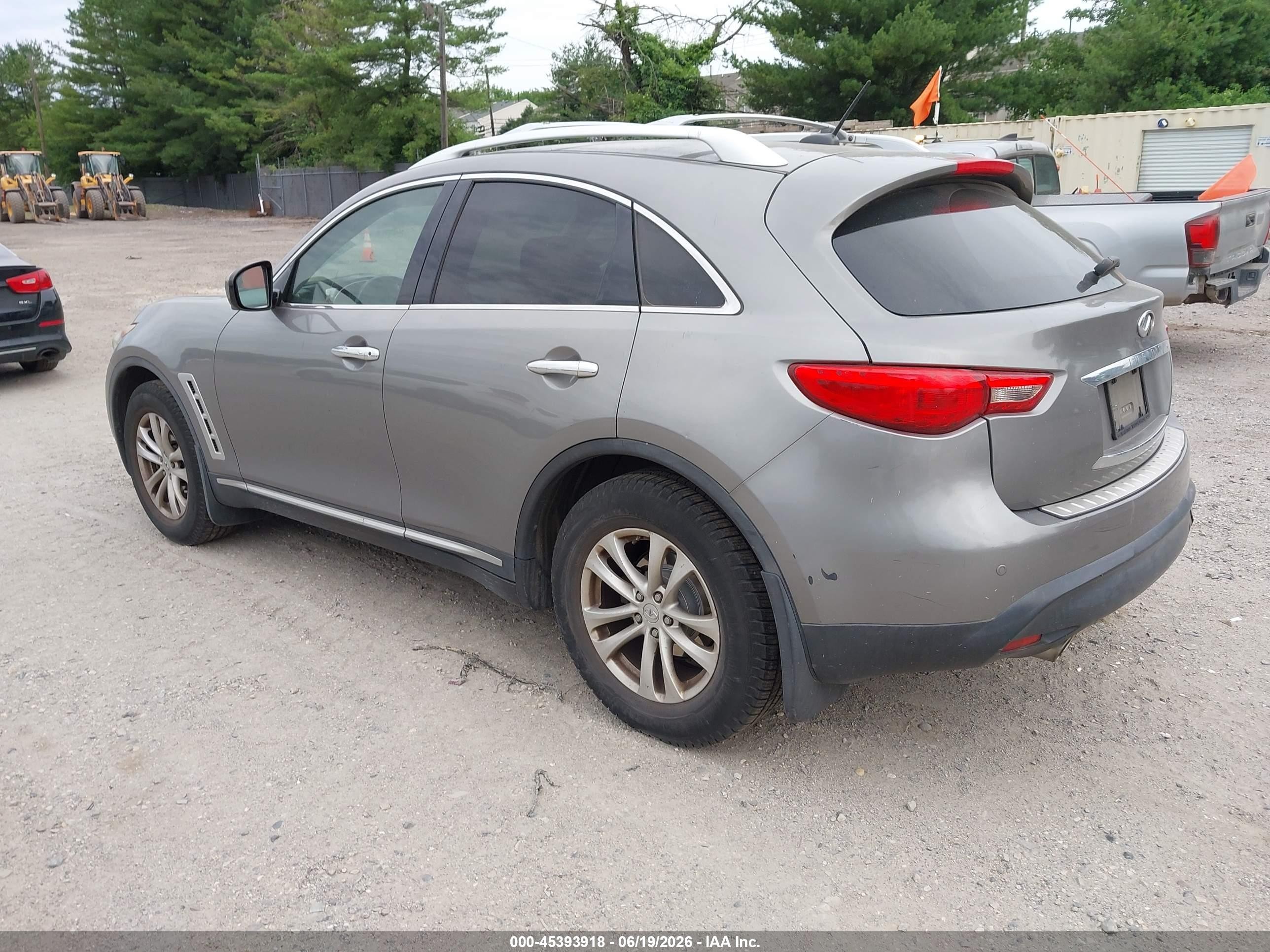 2011 Infiniti Fx35   Beige vin: JN8AS1MW2BM141445