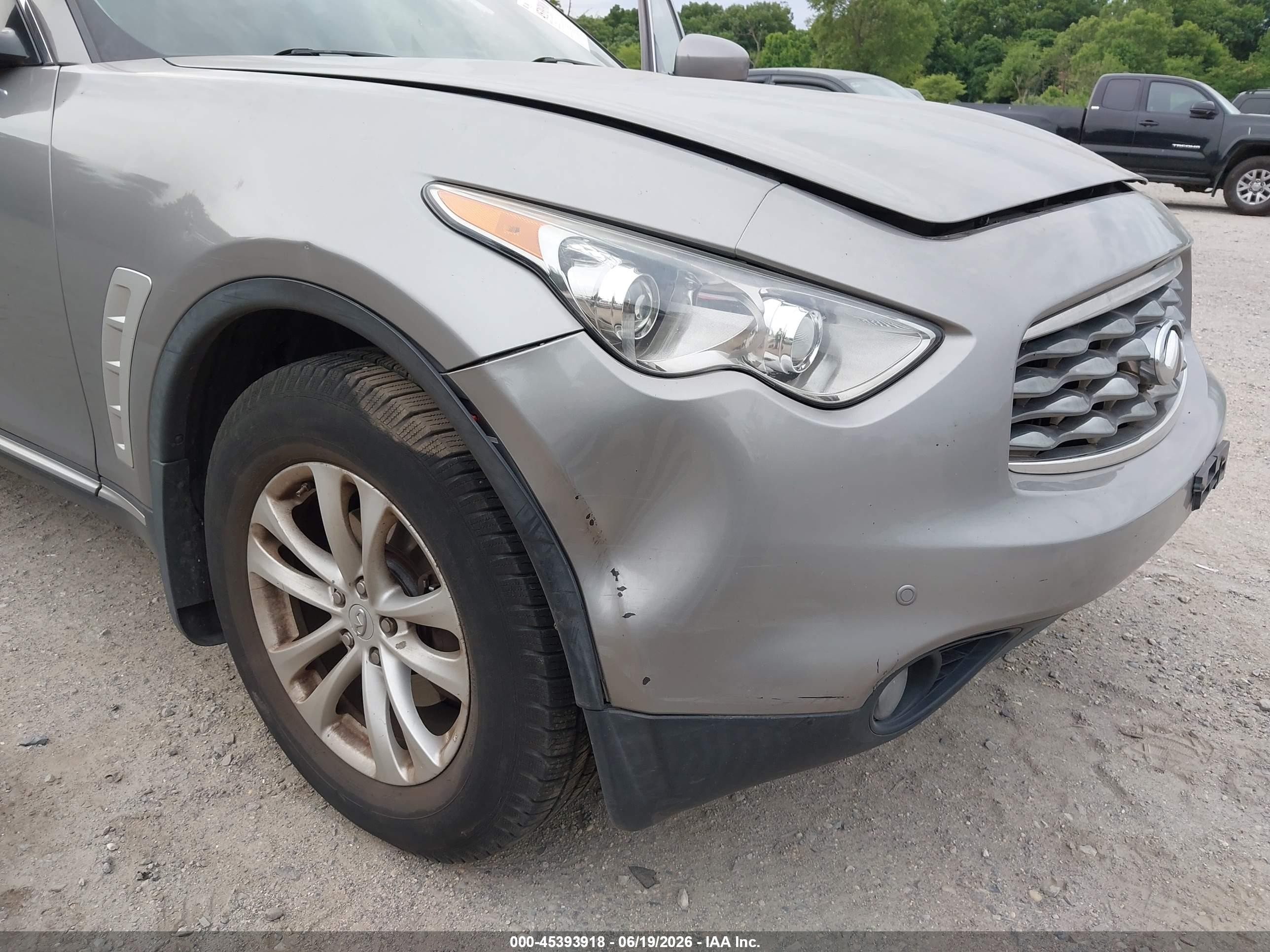 2011 Infiniti Fx35   Beige vin: JN8AS1MW2BM141445