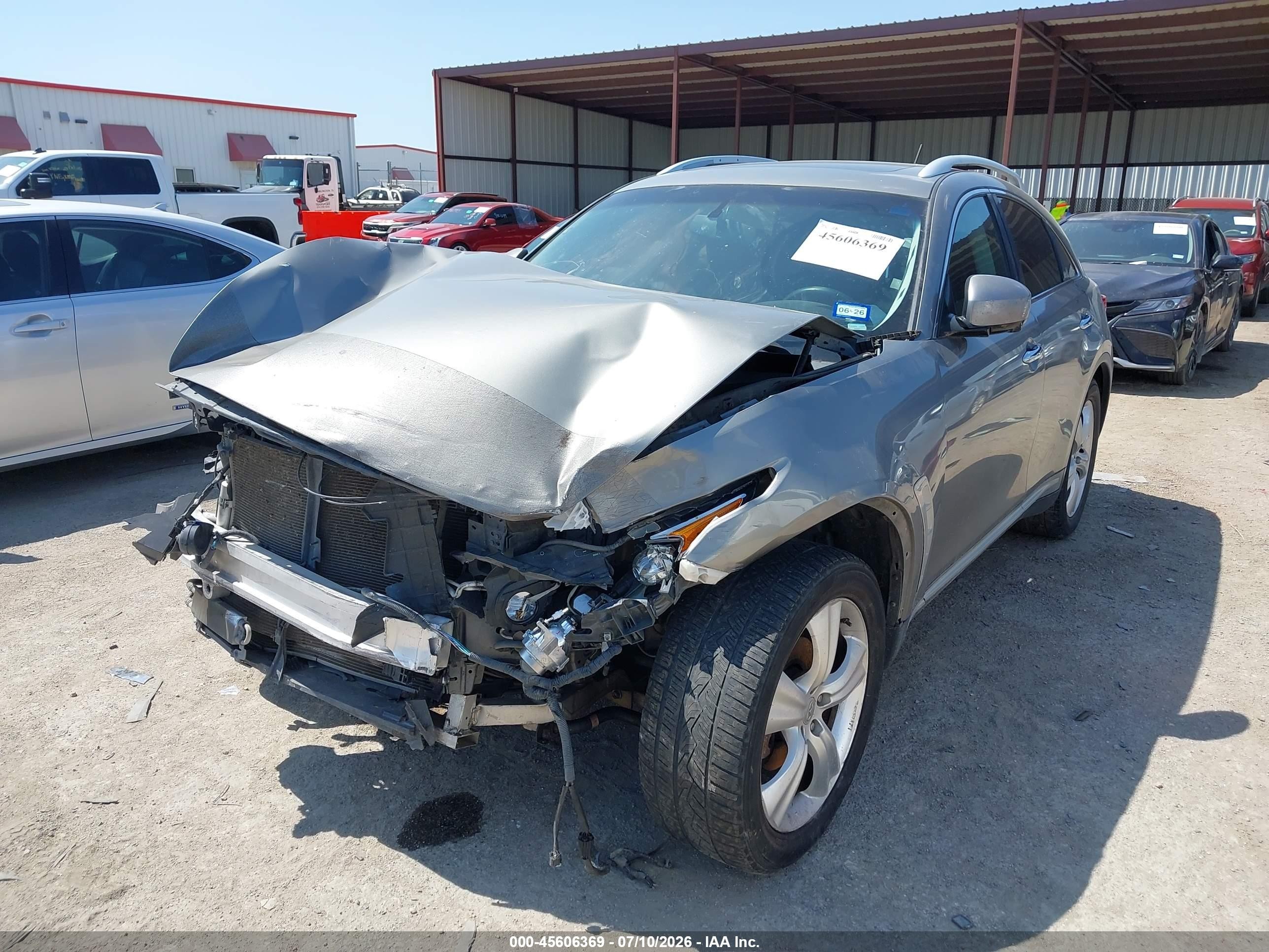 2011 Infiniti Fx35   Gray vin: JN8AS1MW2BM730740