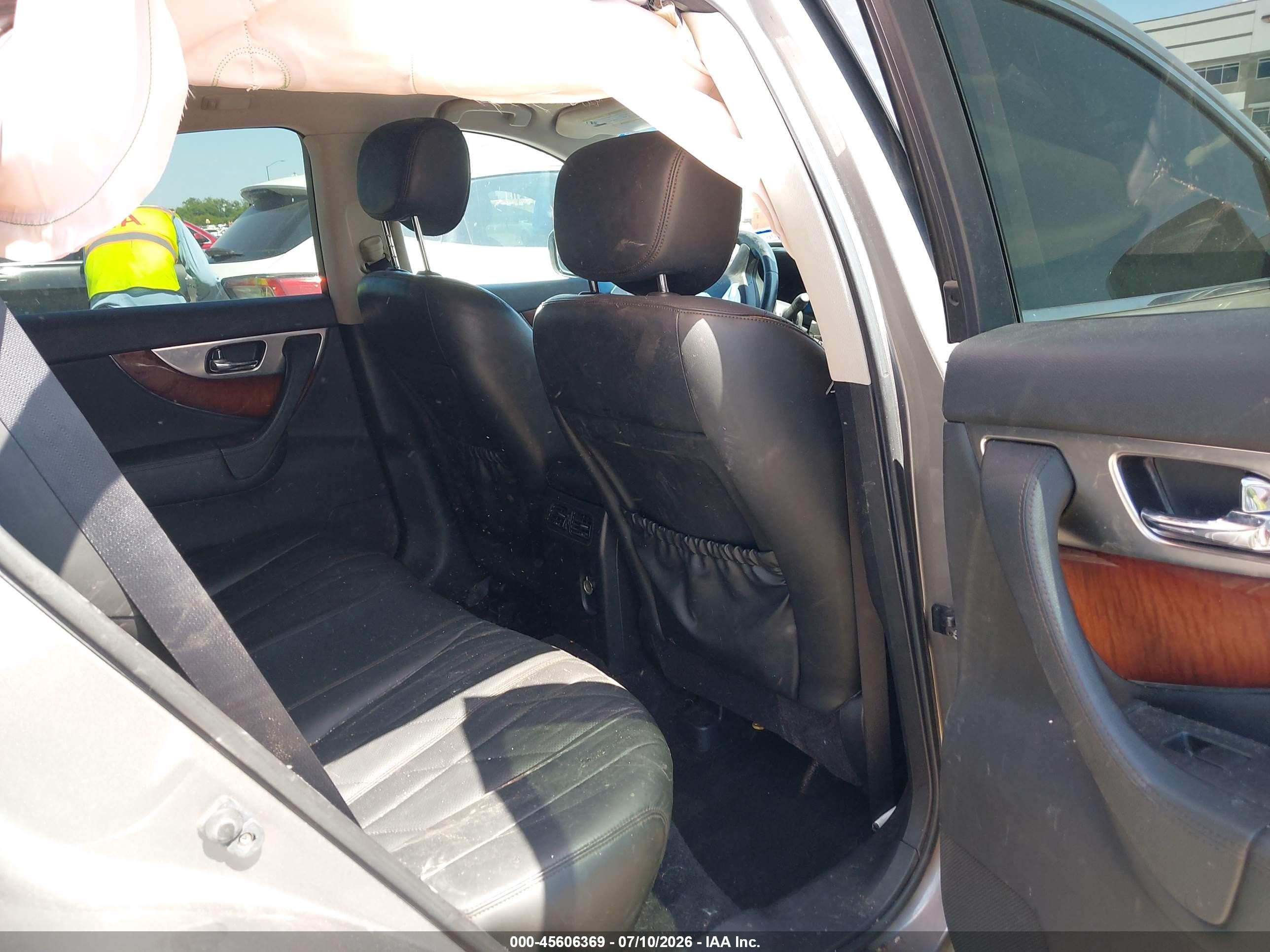 2011 Infiniti Fx35   Gray vin: JN8AS1MW2BM730740
