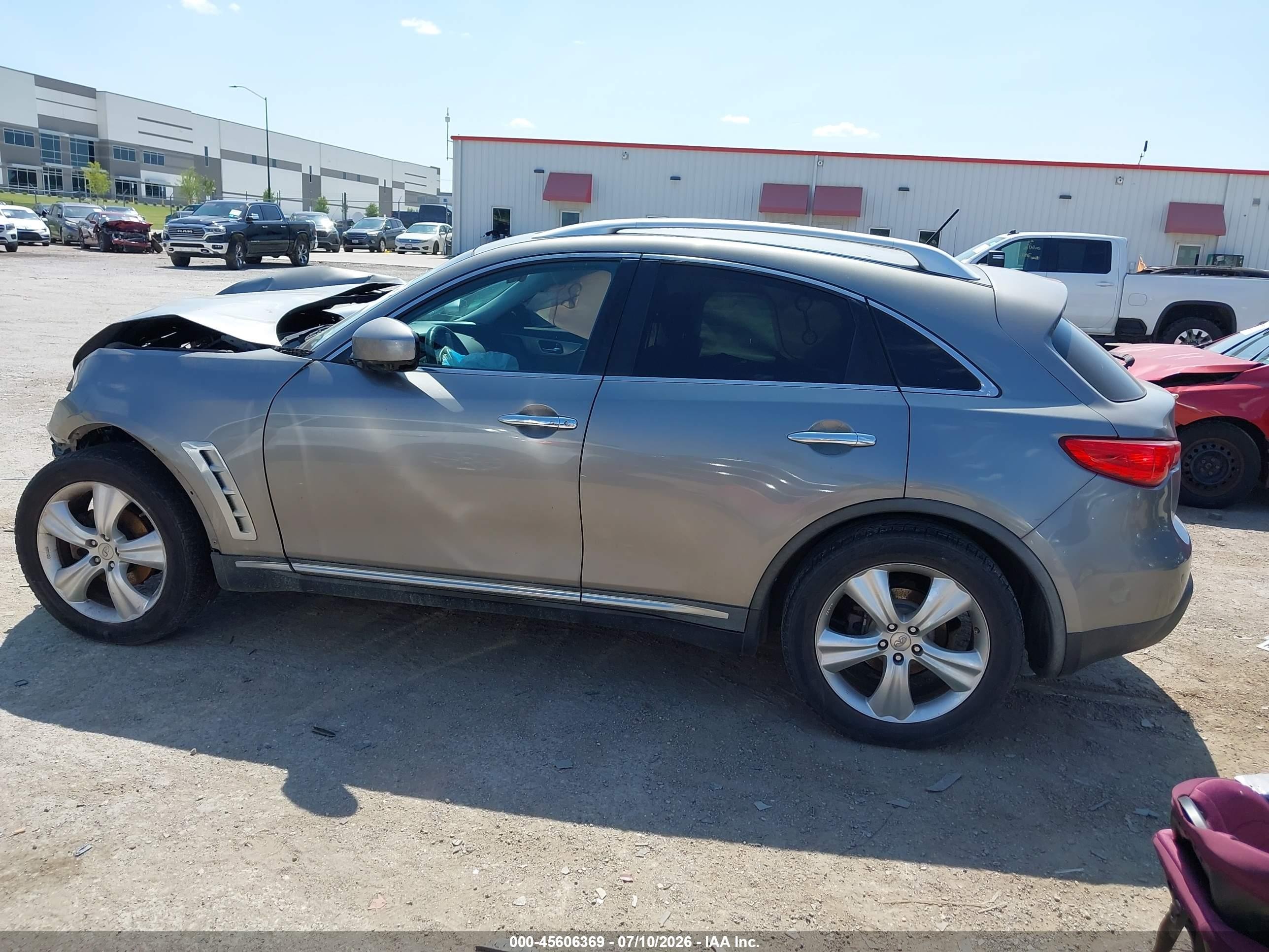 2011 Infiniti Fx35   Gray vin: JN8AS1MW2BM730740