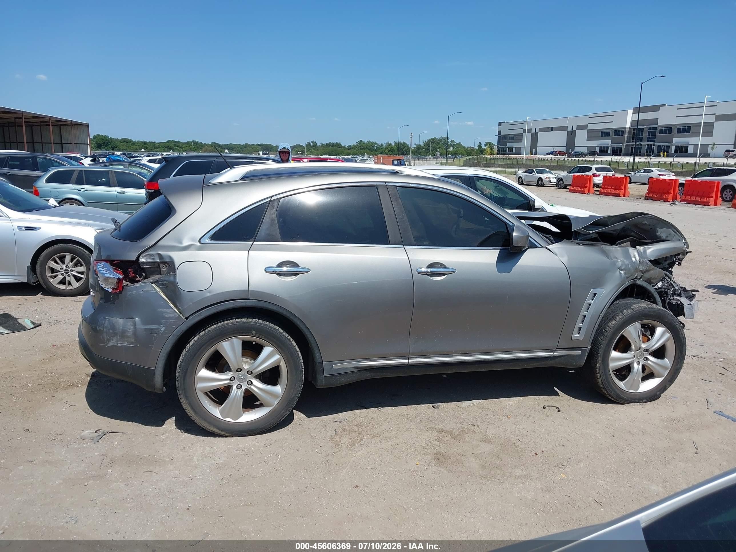2011 Infiniti Fx35   Gray vin: JN8AS1MW2BM730740