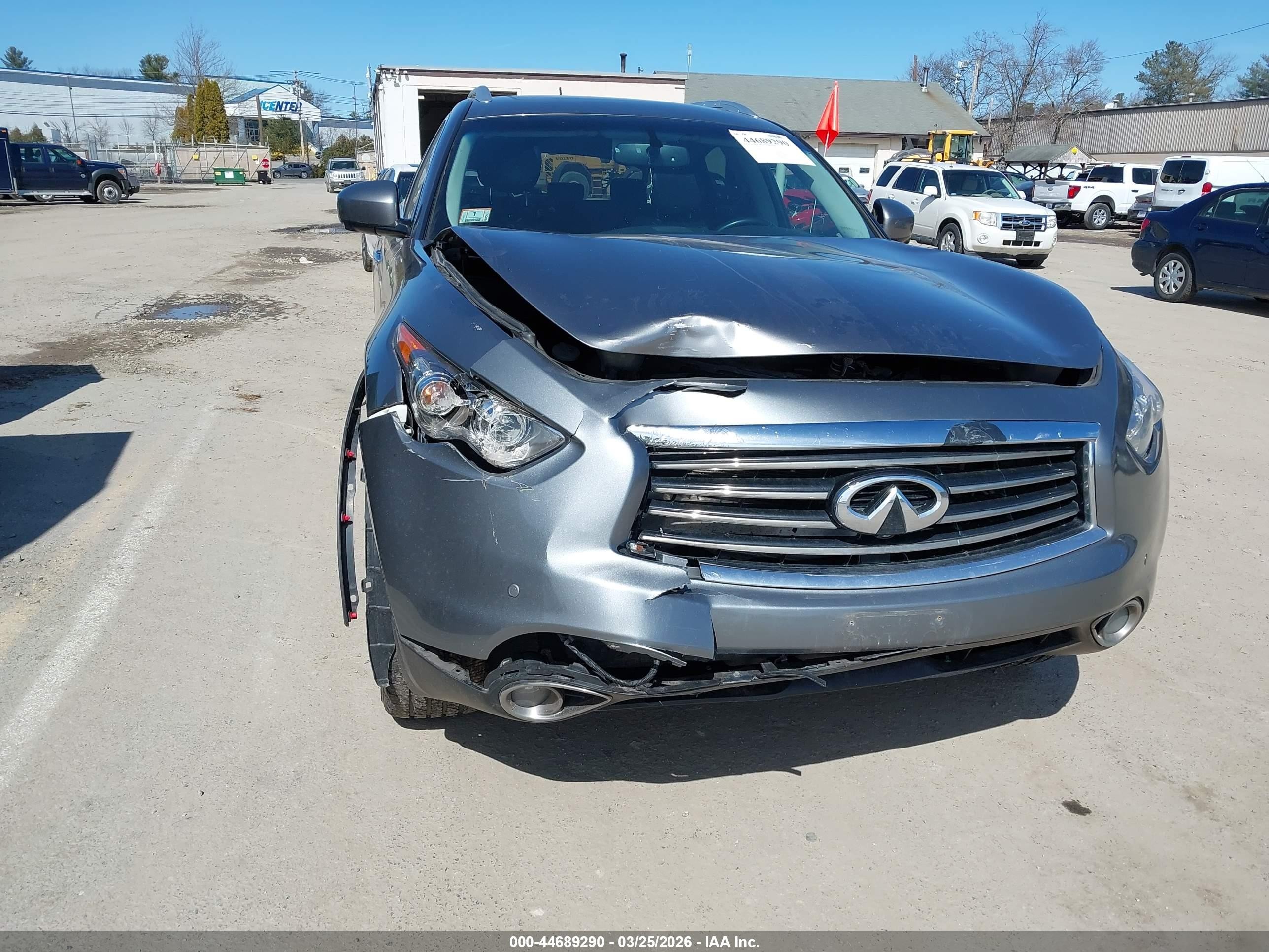 2012 Infiniti Fx35   Blue vin: JN8AS1MW2CM155234