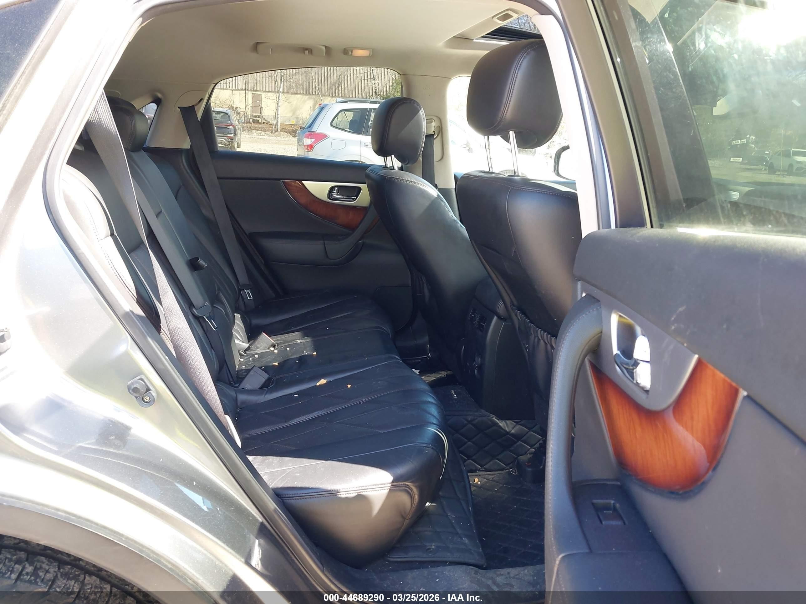 2012 Infiniti Fx35   Blue vin: JN8AS1MW2CM155234
