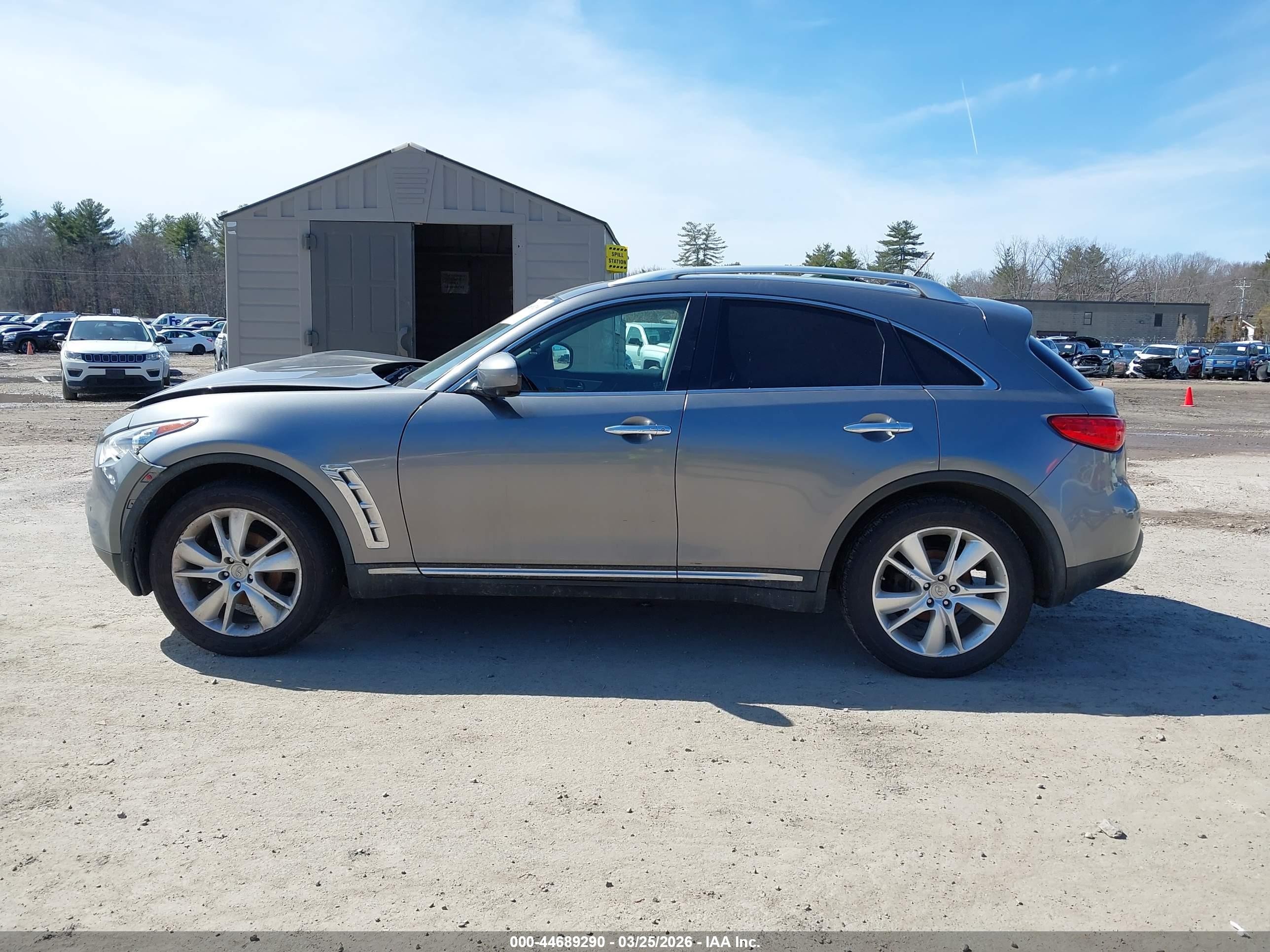 2012 Infiniti Fx35   Blue vin: JN8AS1MW2CM155234