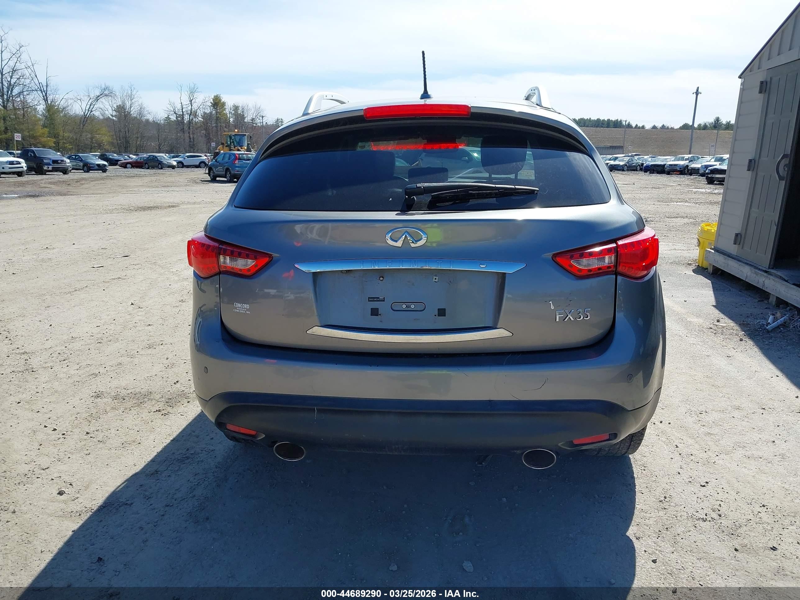 2012 Infiniti Fx35   Blue vin: JN8AS1MW2CM155234