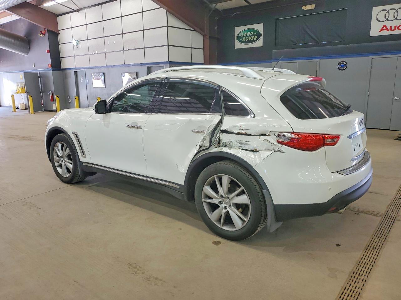 2012 Infiniti Fx35 Base White vin: JN8AS1MW2CM155394