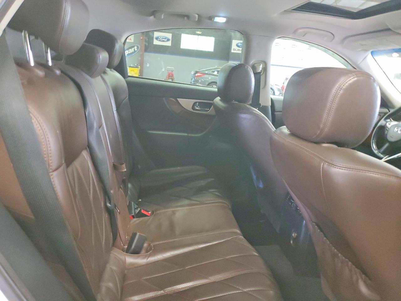 2012 Infiniti Fx35 Base White vin: JN8AS1MW2CM155394