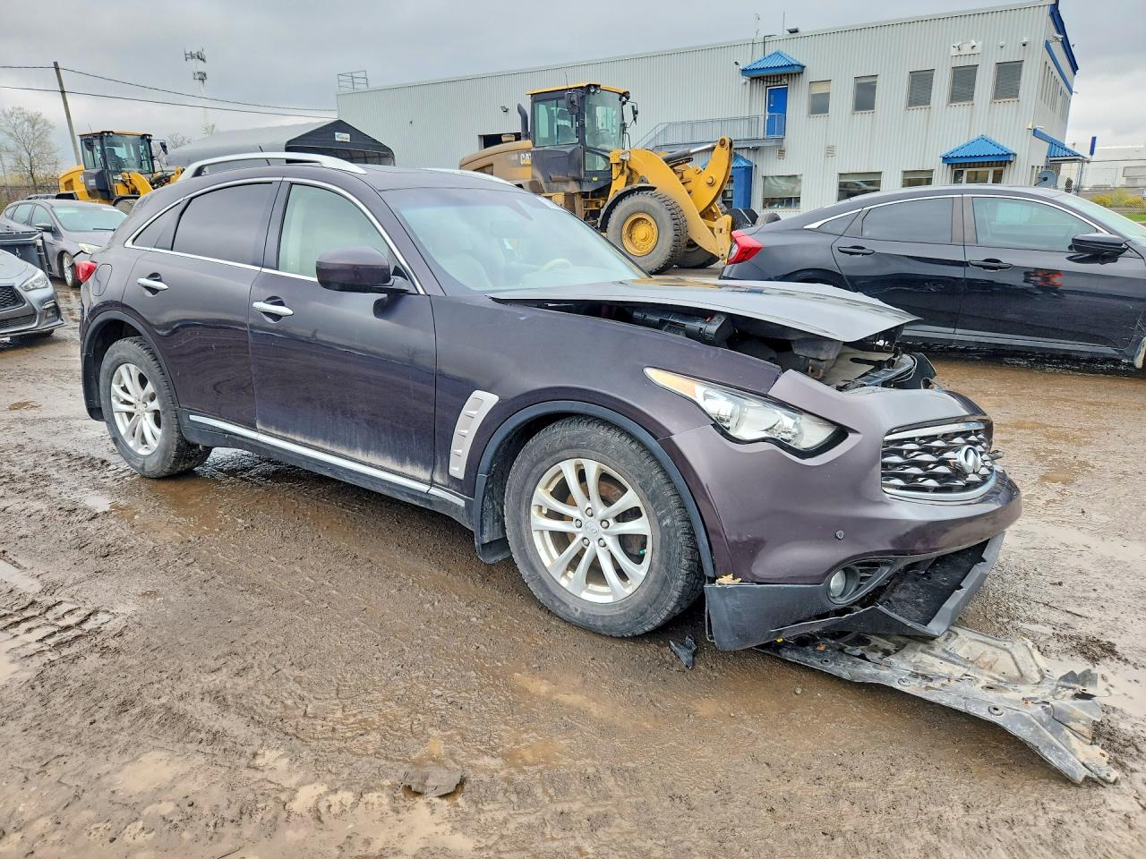 2010 Infiniti Fx35 Base Purple vin: JN8AS1MW3AM850111