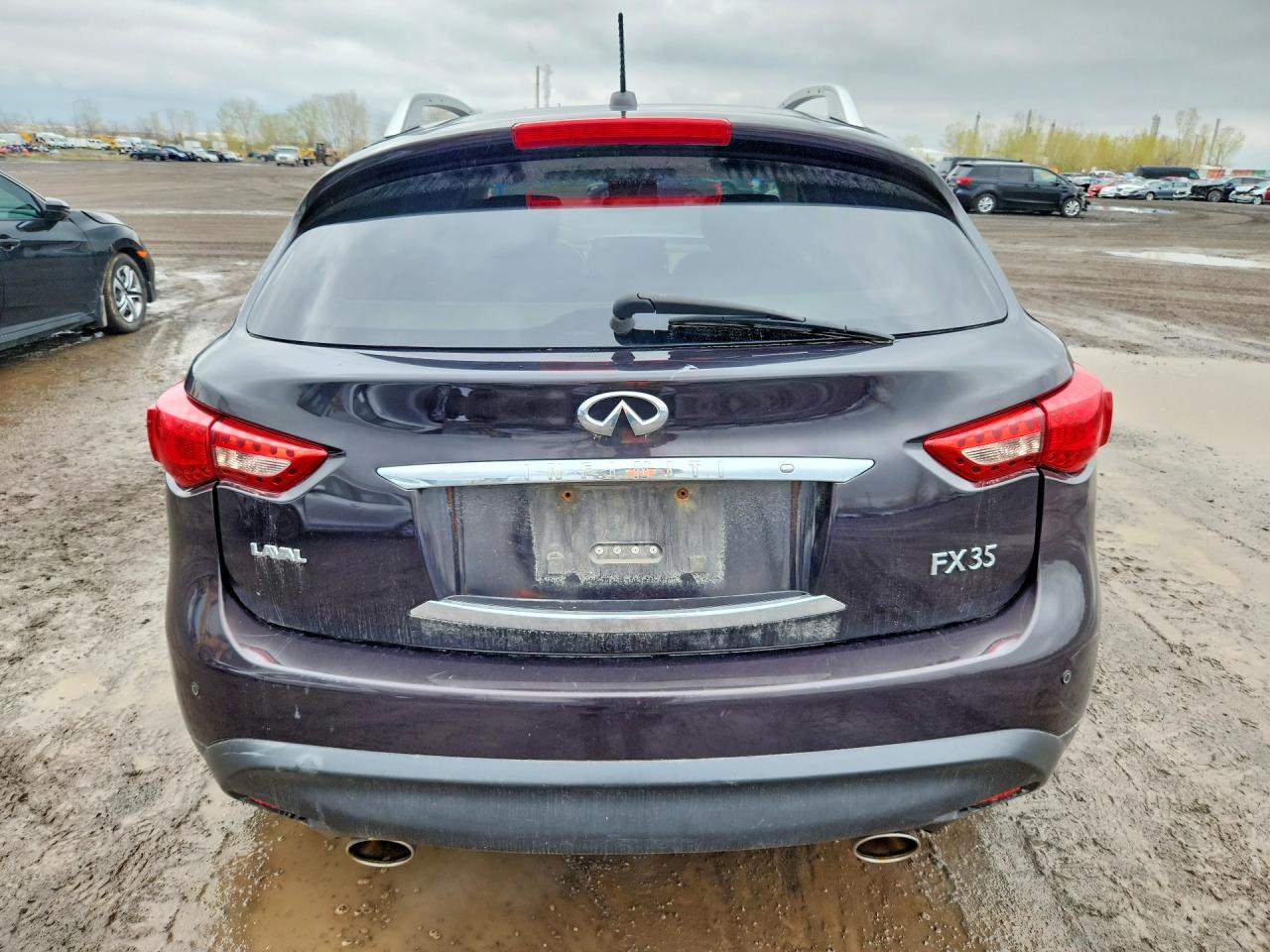 2010 Infiniti Fx35 Base Purple vin: JN8AS1MW3AM850111