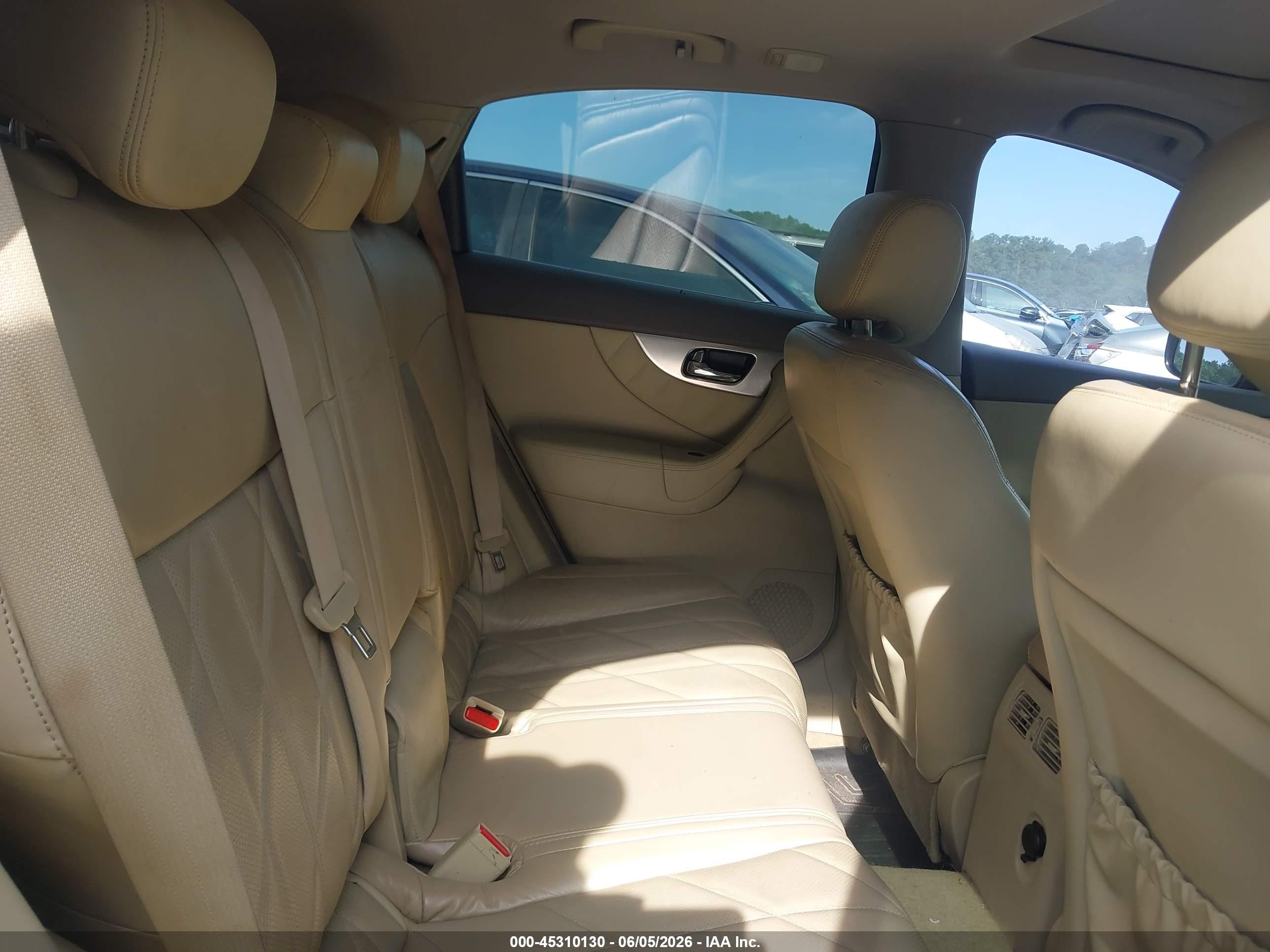 2010 Infiniti Fx35   Gray vin: JN8AS1MW3AM850920