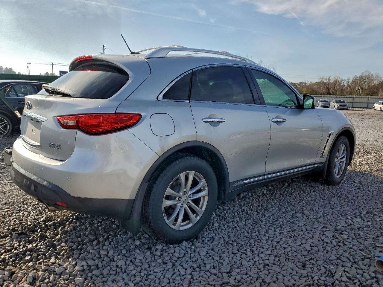 2011 Infiniti Fx35 Silver vin: JN8AS1MW3BM732030