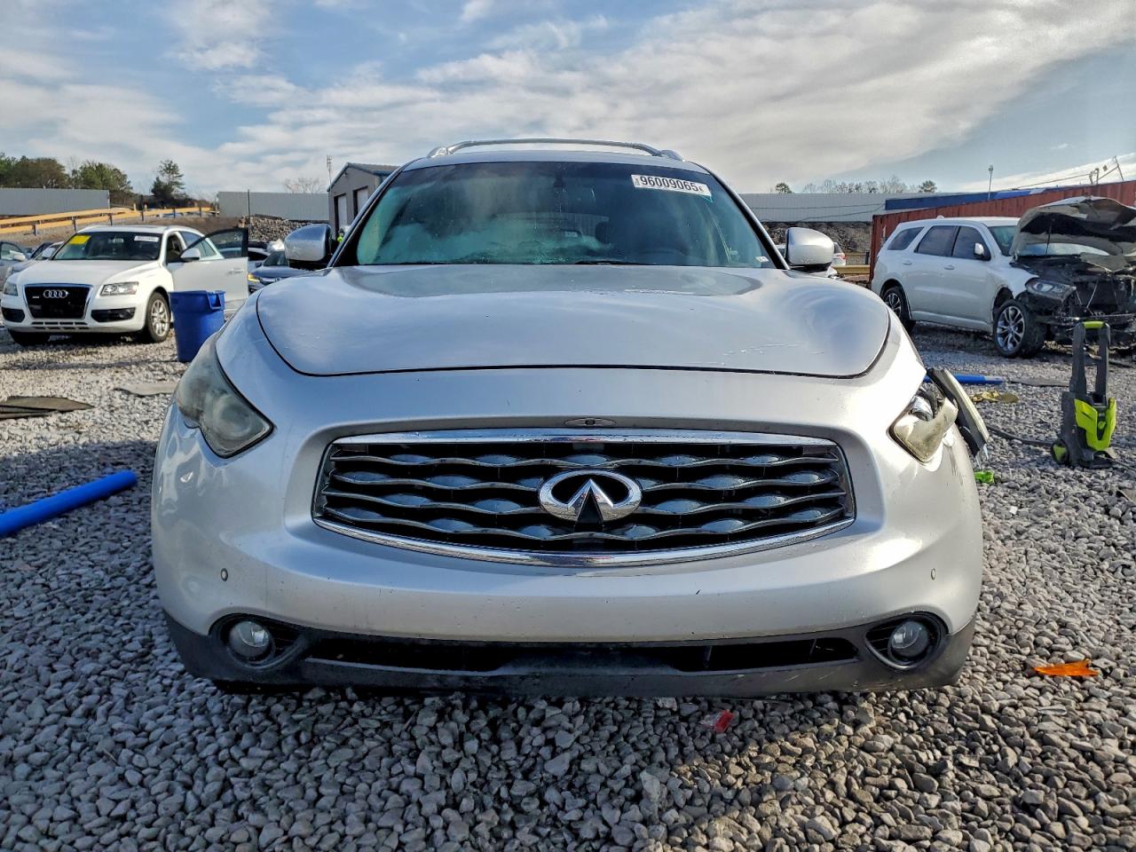 2011 Infiniti Fx35 Silver vin: JN8AS1MW3BM732030