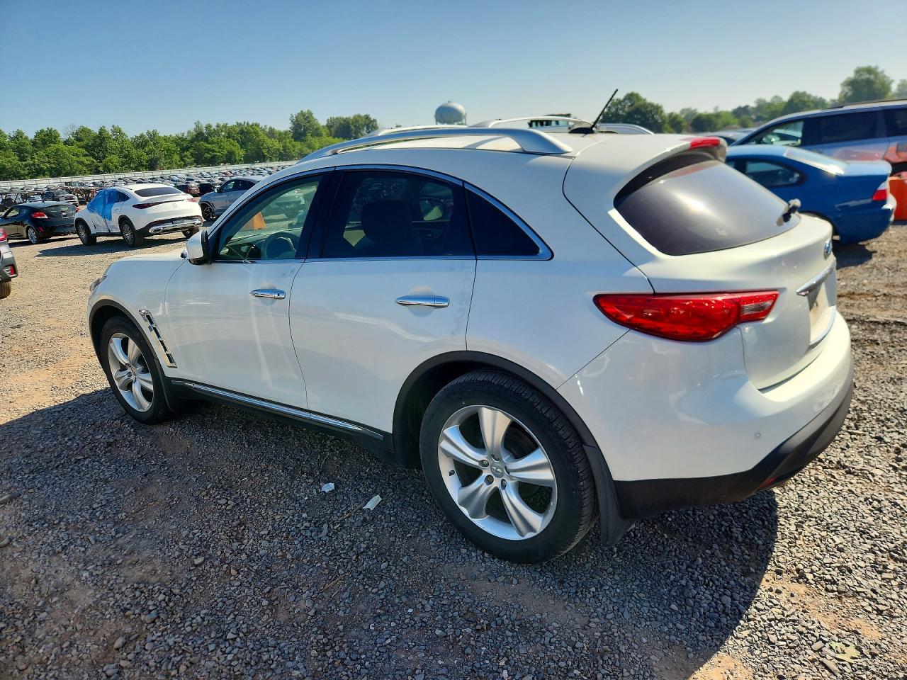 2011 Infiniti Fx35 Base White vin: JN8AS1MW3BM733517