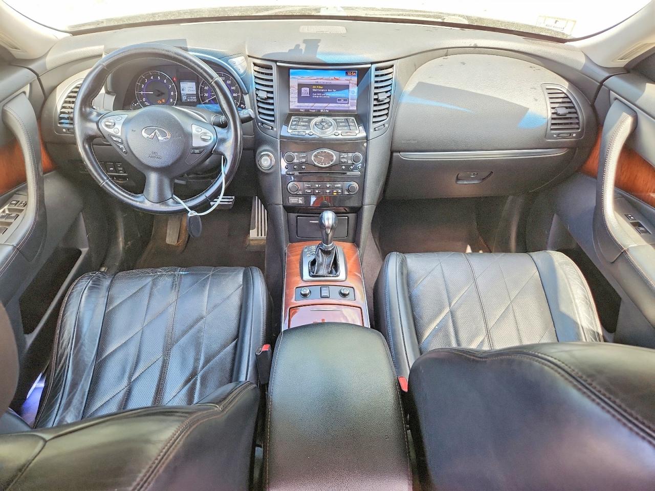 2012 Infiniti Fx35 Base White vin: JN8AS1MW3CM153590