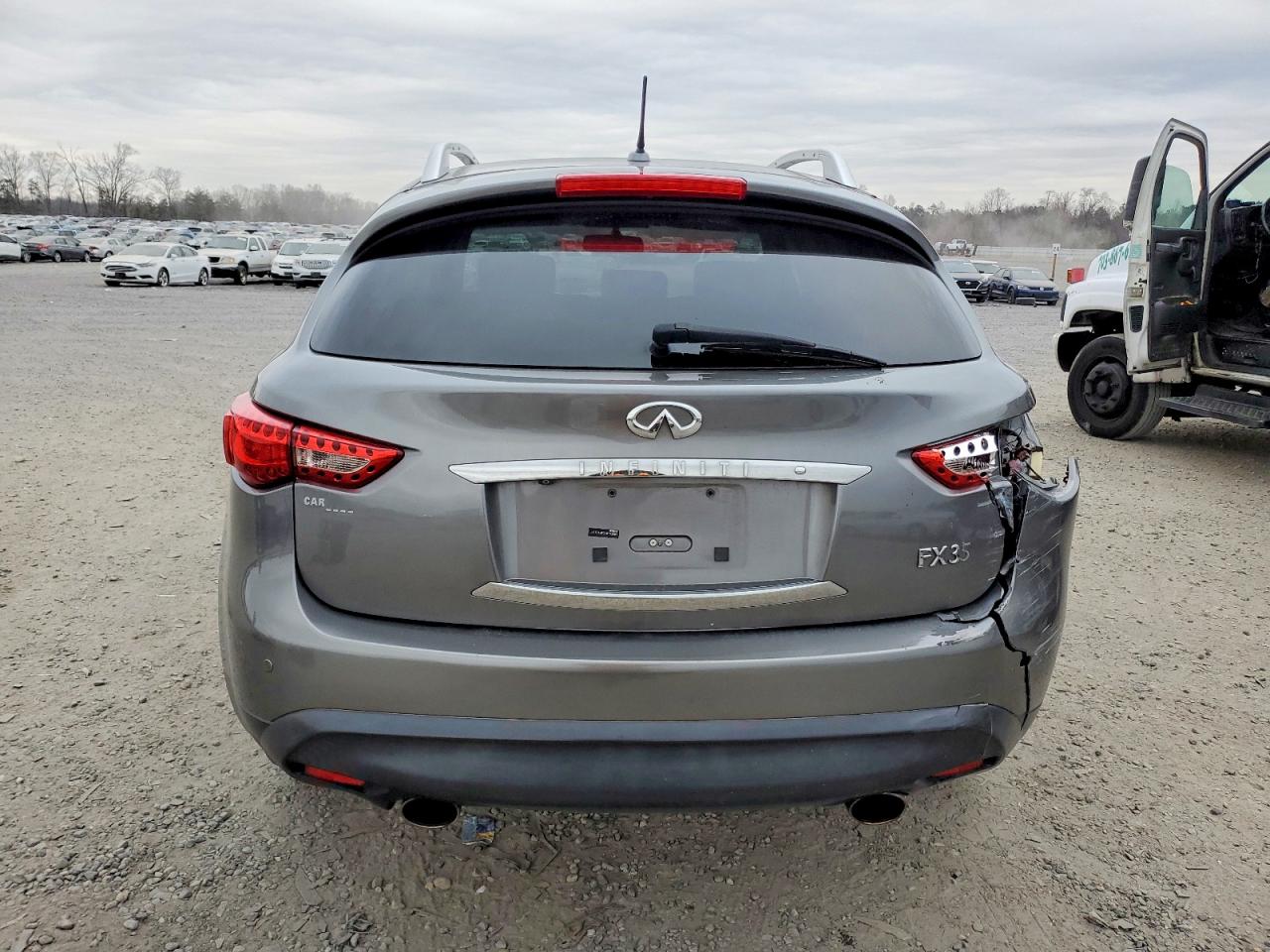 2012 Infiniti Fx35 Gray vin: JN8AS1MW3CM153864
