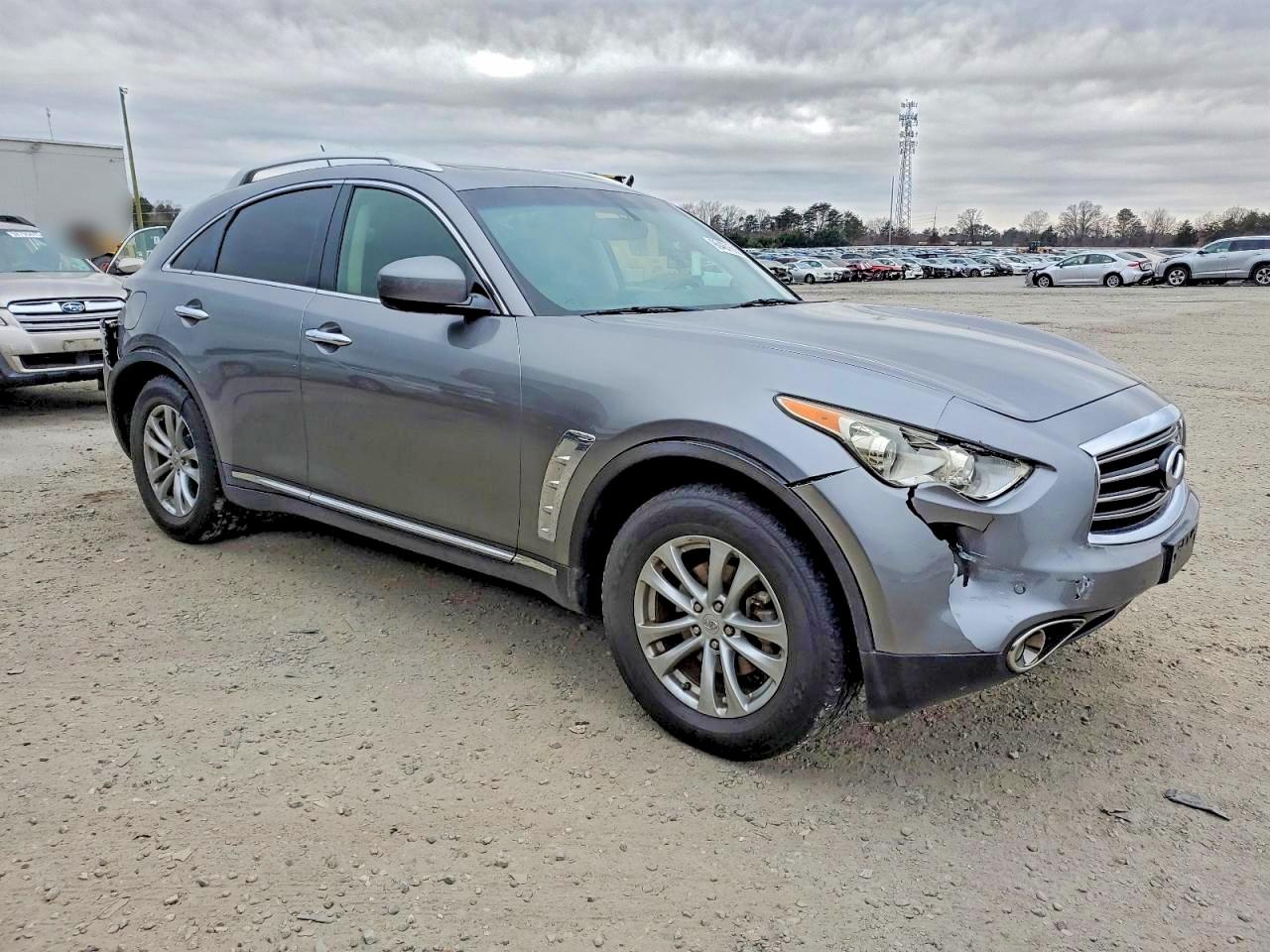 2012 Infiniti Fx35 Gray vin: JN8AS1MW3CM153864