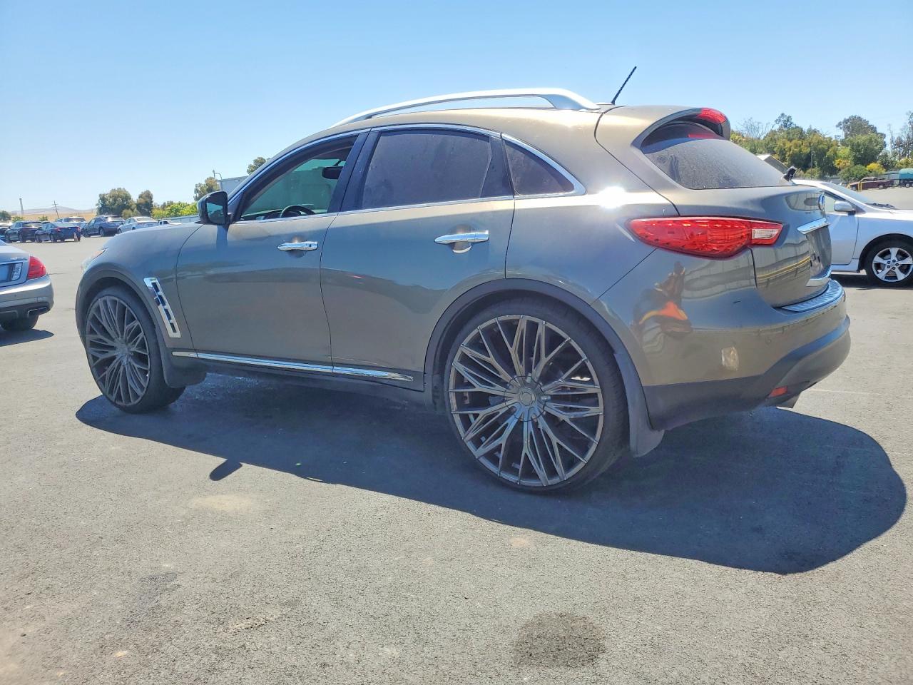 2012 Infiniti Fx35 Base Gray vin: JN8AS1MW3CM156277
