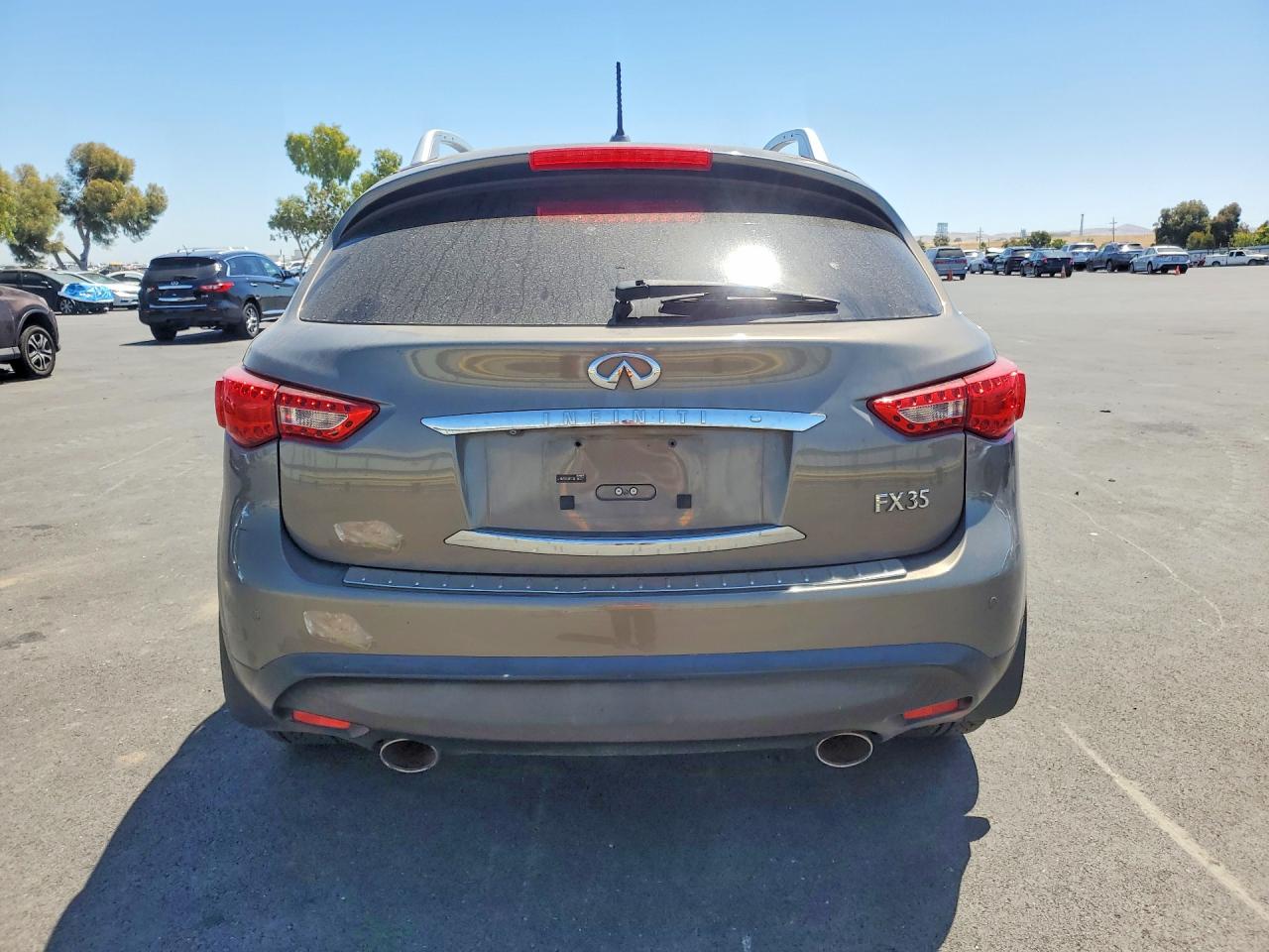 2012 Infiniti Fx35 Base Gray vin: JN8AS1MW3CM156277