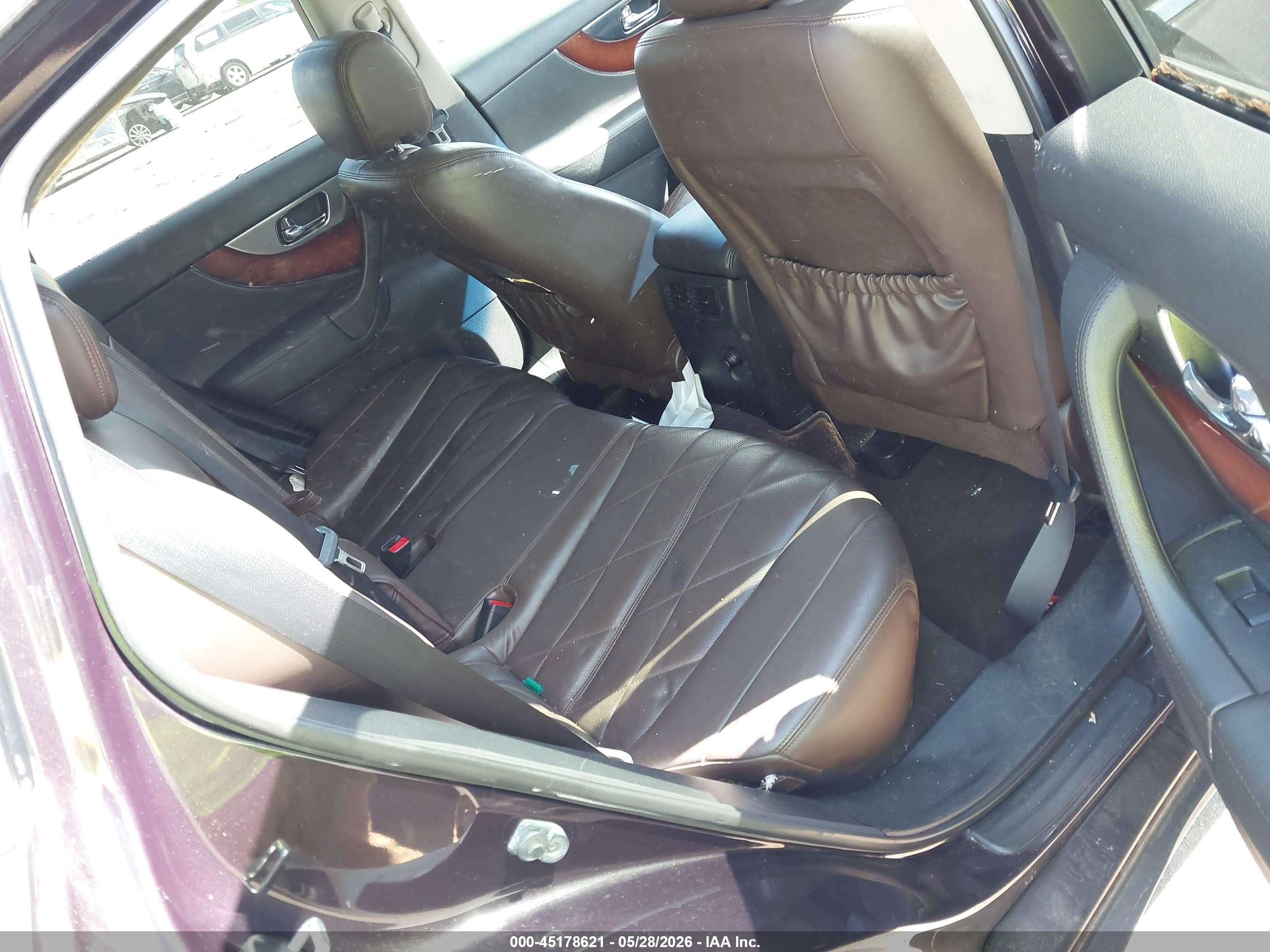 2011 Infiniti Fx35   Purple vin: JN8AS1MW4BM730626