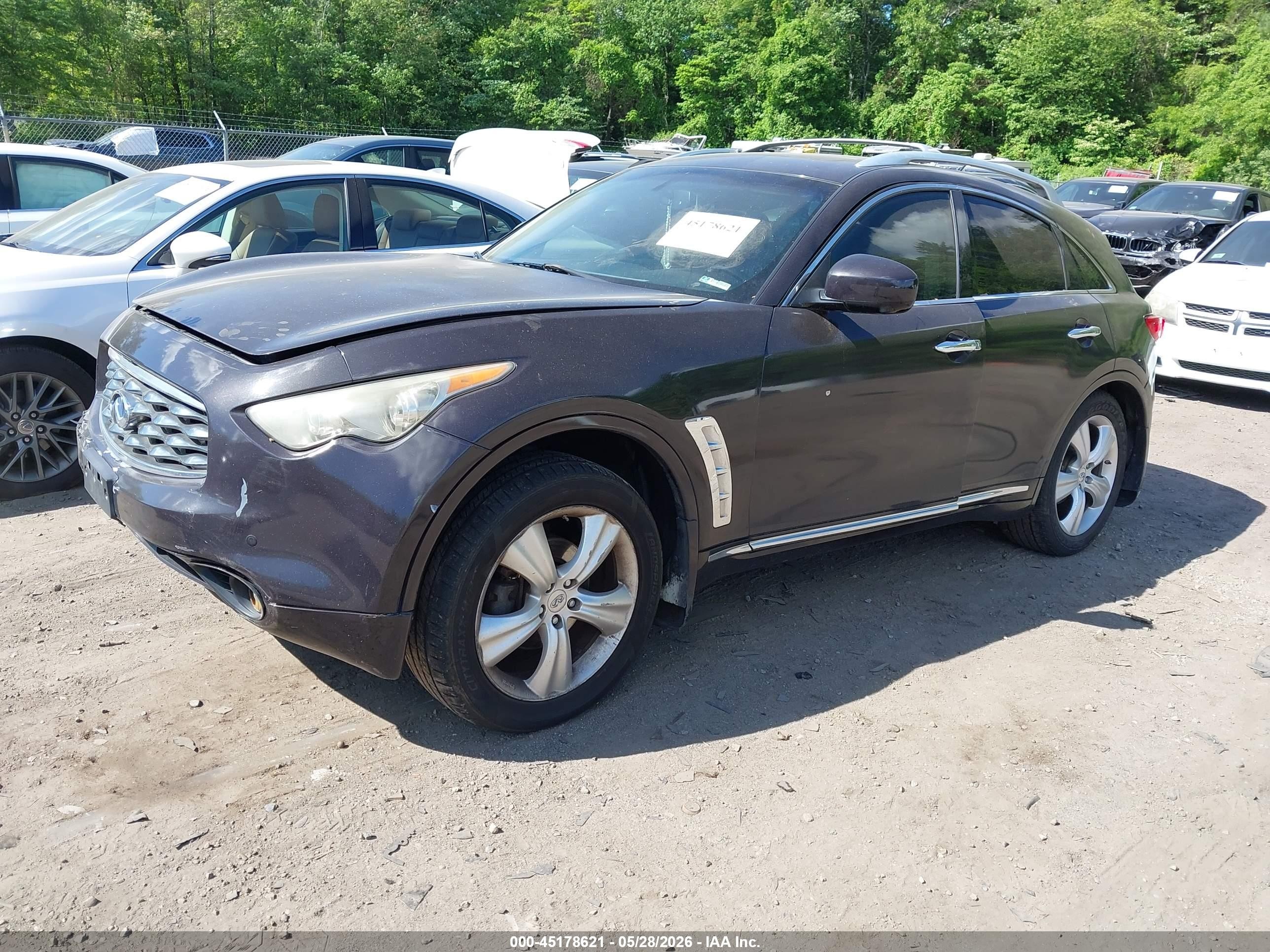2011 Infiniti Fx35   Purple vin: JN8AS1MW4BM730626