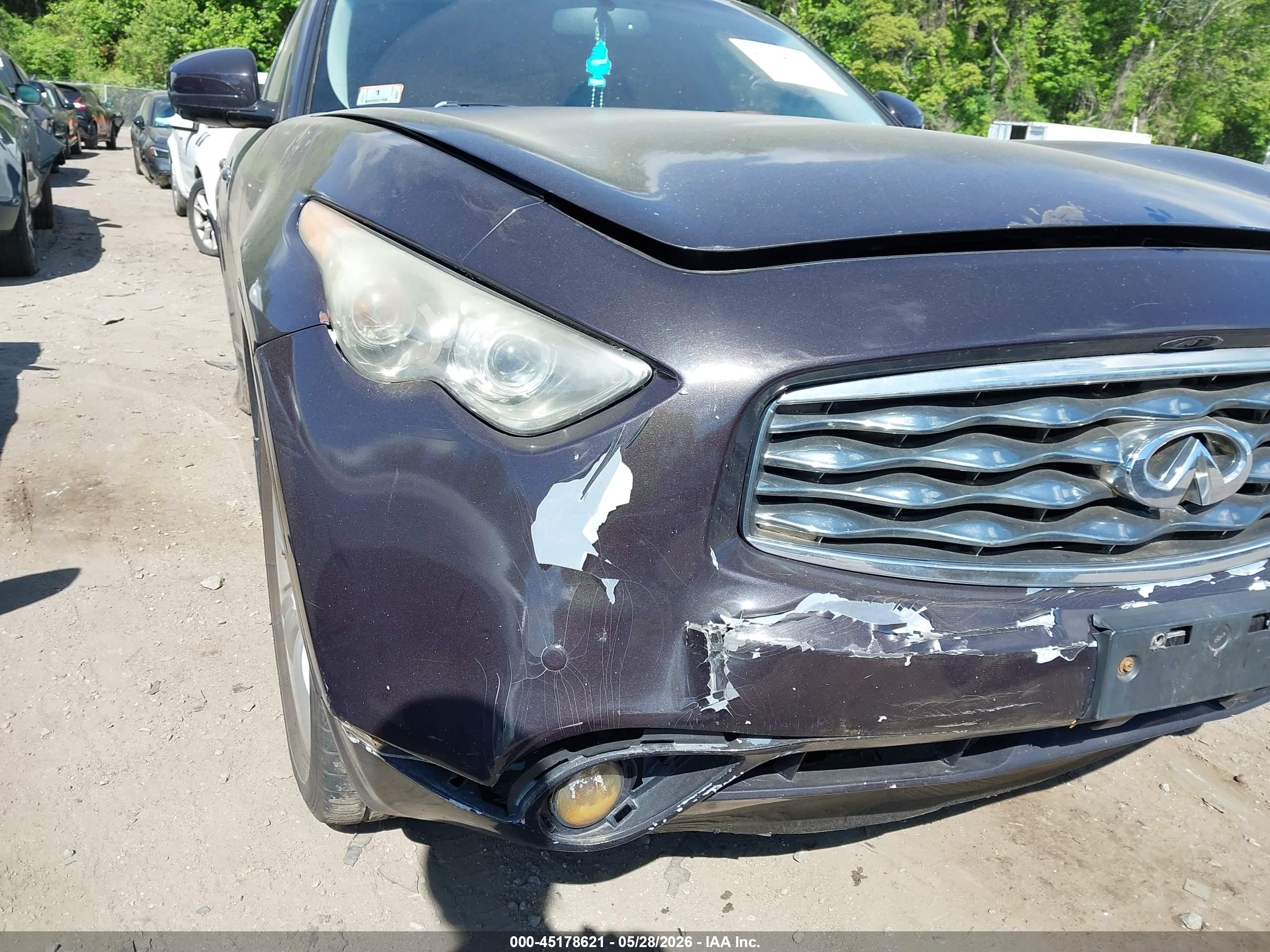 2011 Infiniti Fx35   Purple vin: JN8AS1MW4BM730626