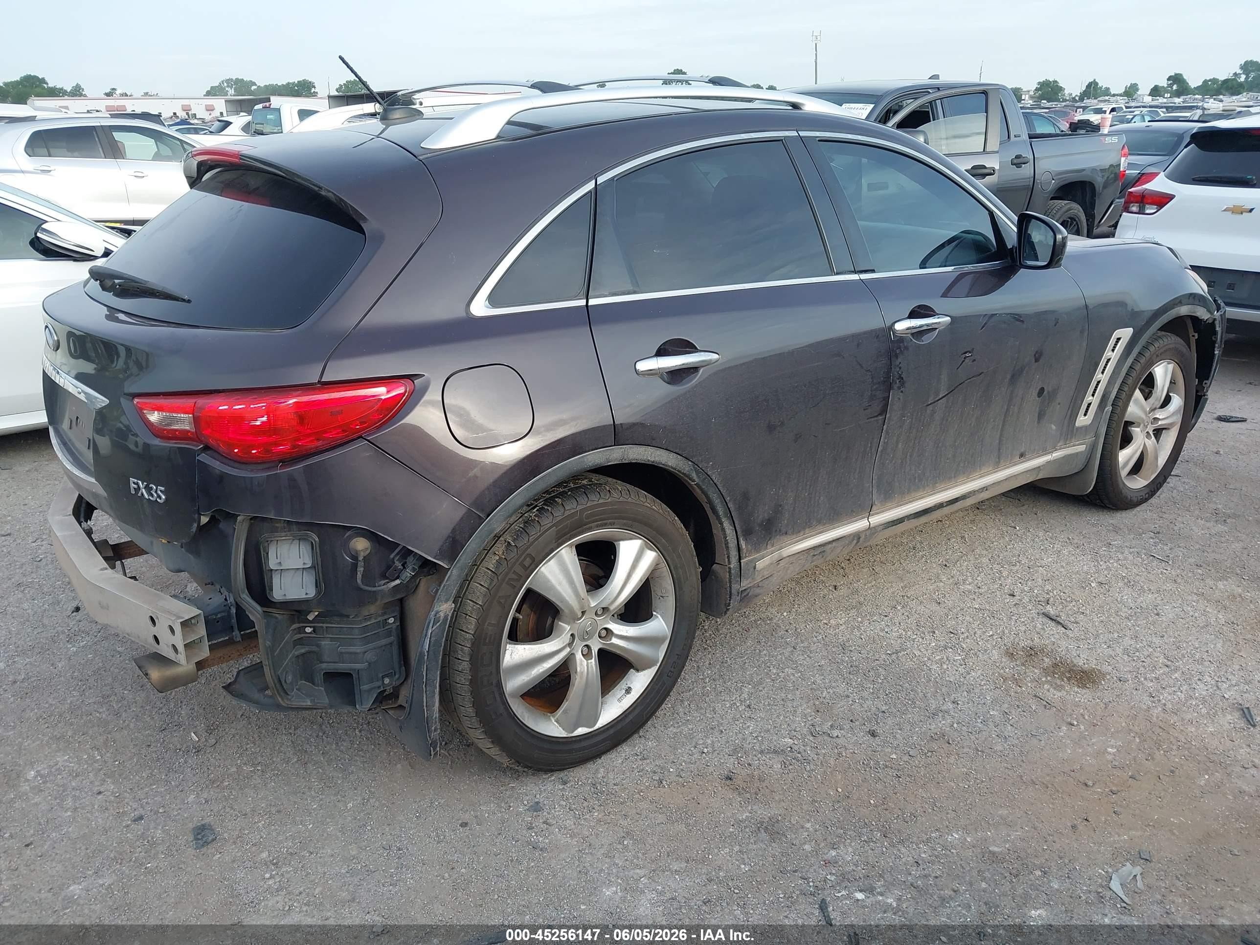 2010 Infiniti Fx35   Brown vin: JN8AS1MW5AM857108