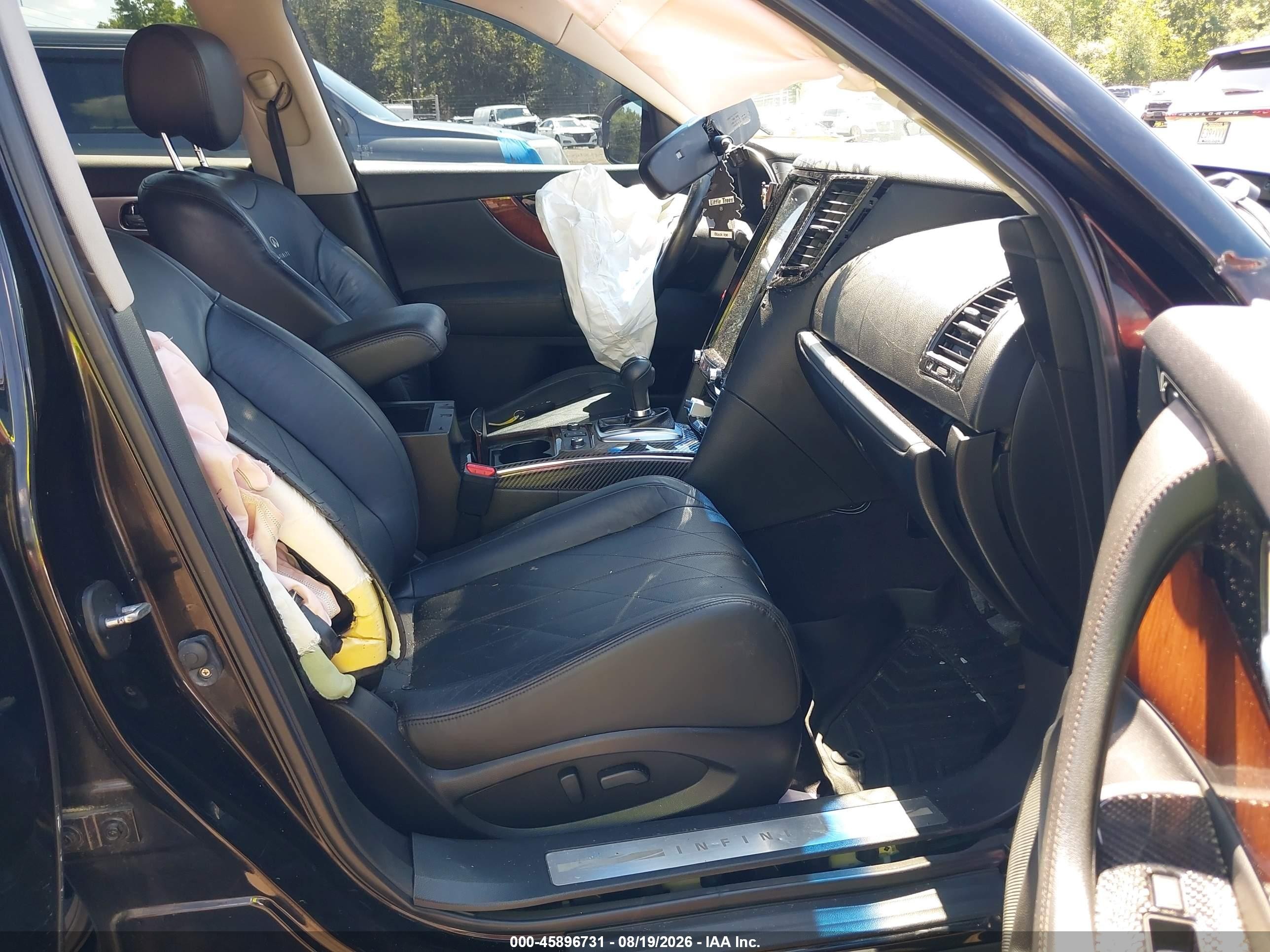 2011 Infiniti Fx35   Black vin: JN8AS1MW5BM731607