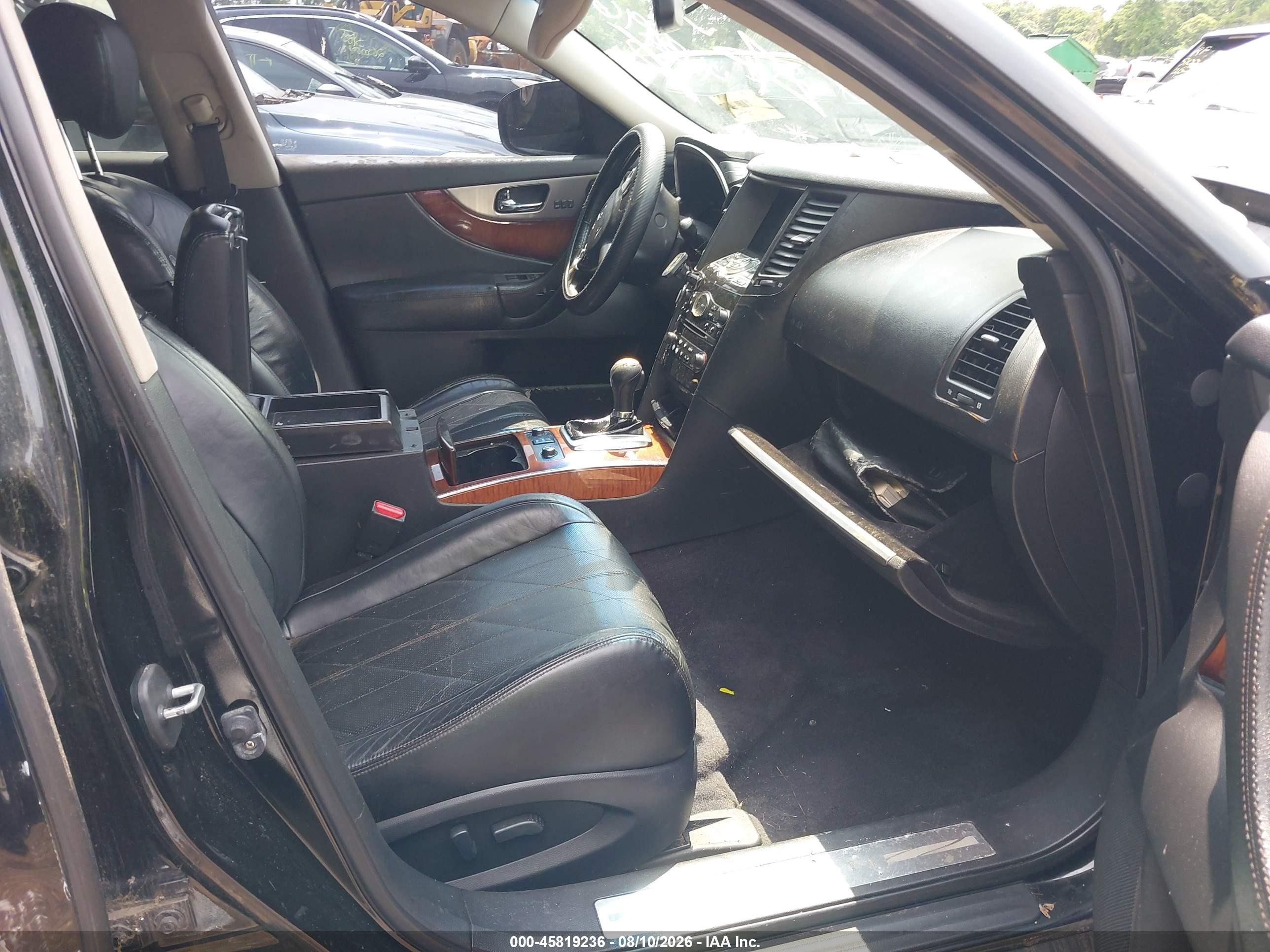 2012 Infiniti Fx35 Black vin: JN8AS1MW5CM152408