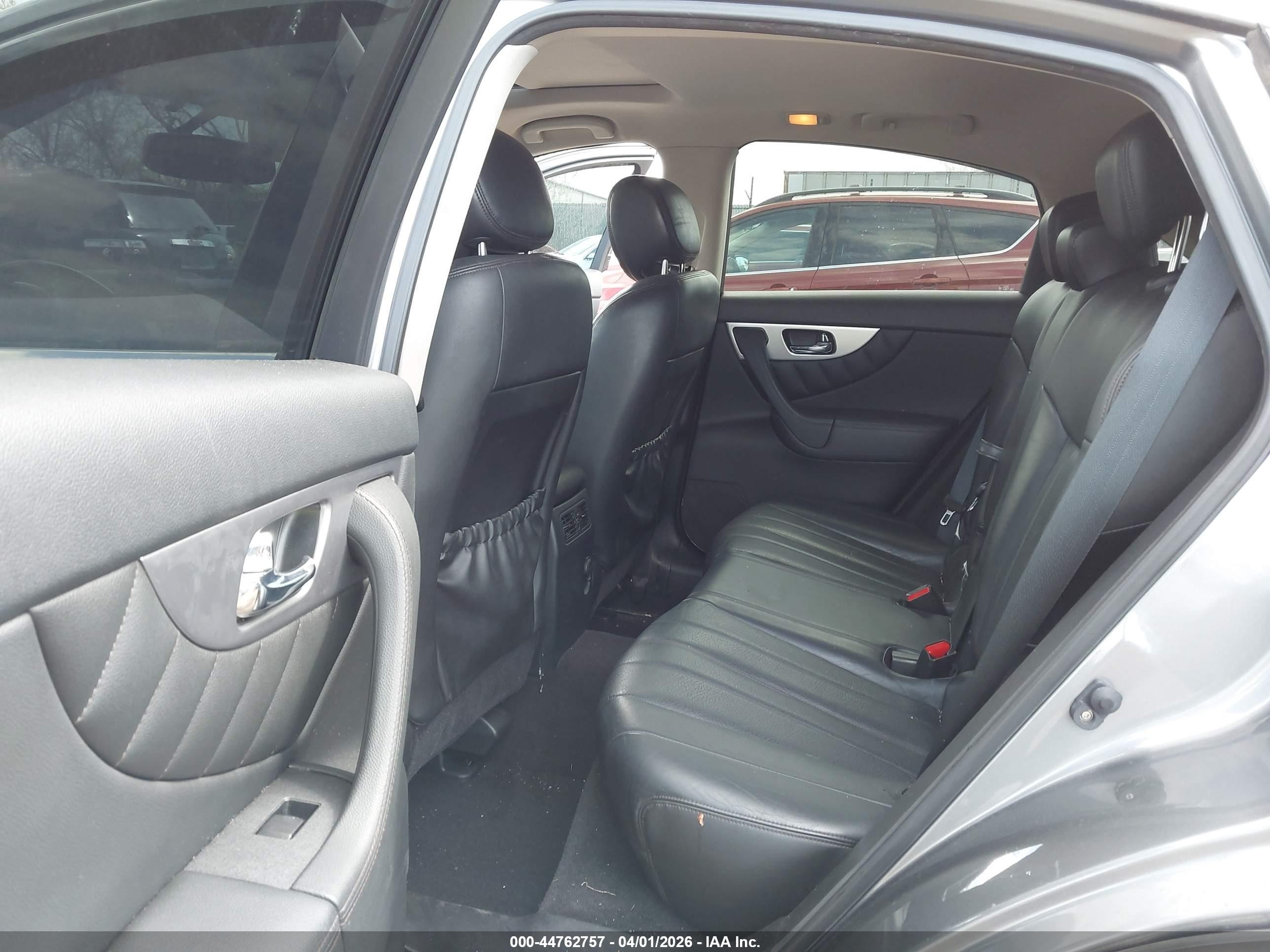 2012 Infiniti Fx35 Gray vin: JN8AS1MW5CM155874