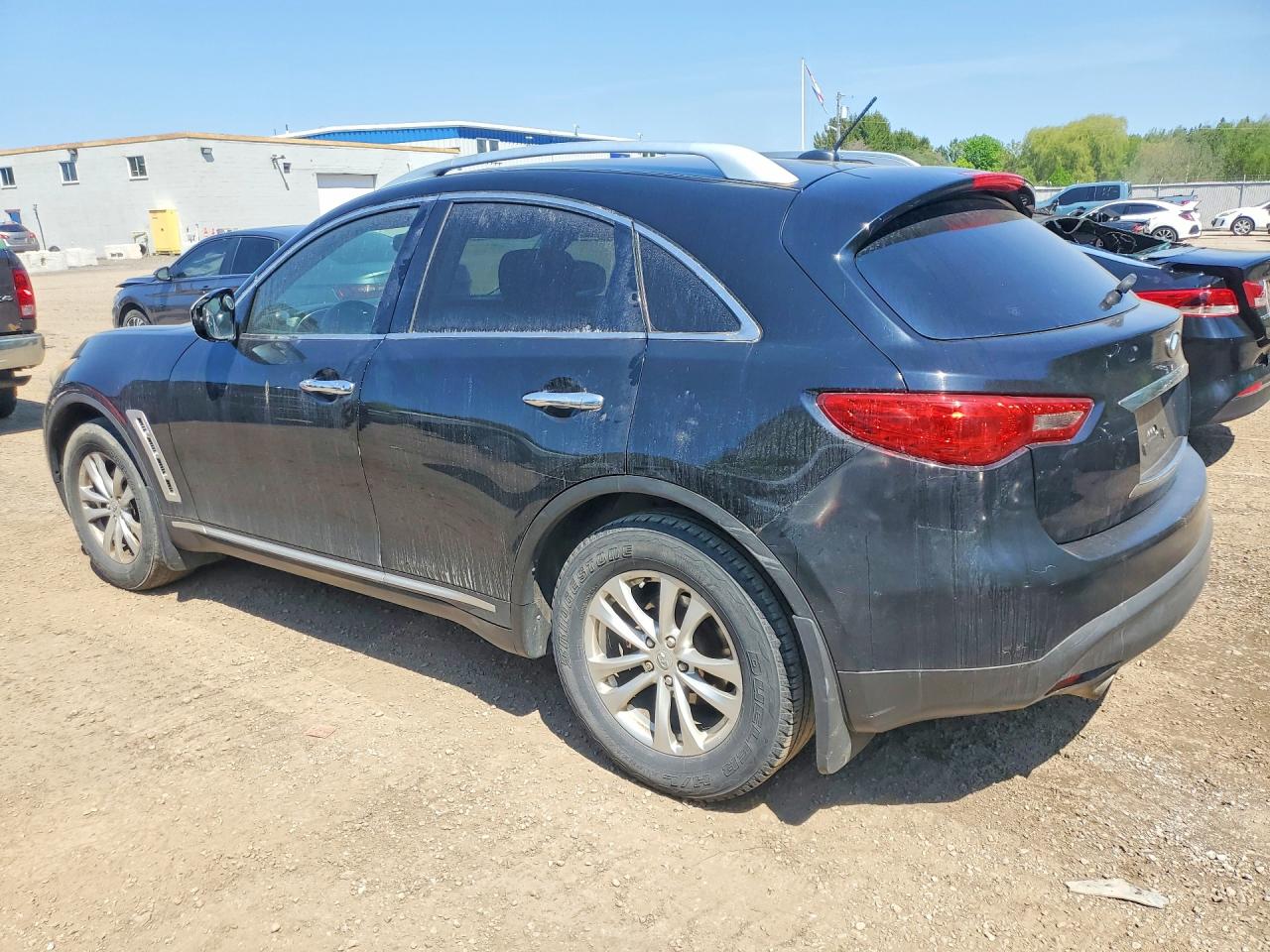 2010 Infiniti Fx35 Base Black vin: JN8AS1MW6AM852578