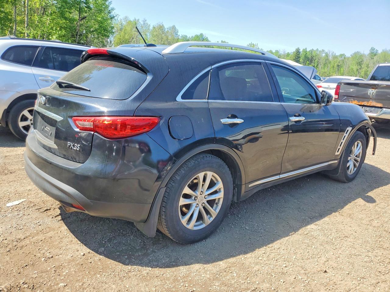 2010 Infiniti Fx35 Base Black vin: JN8AS1MW6AM852578
