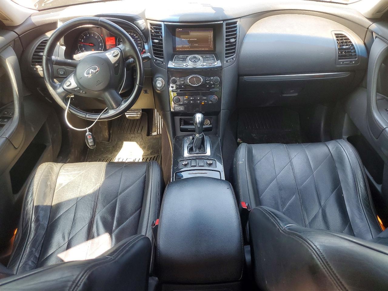 2010 Infiniti Fx35 Base Black vin: JN8AS1MW6AM852578