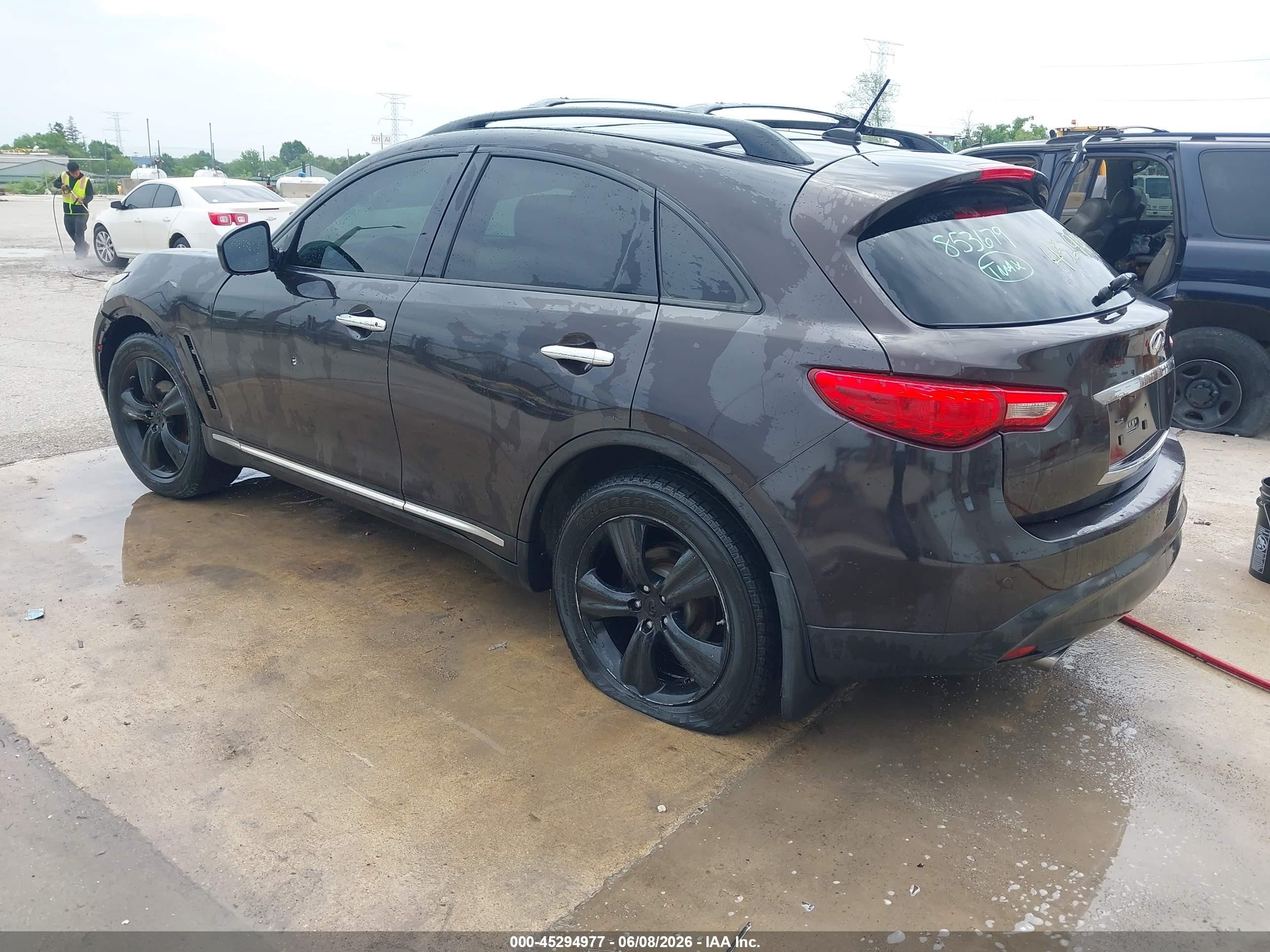 2010 Infiniti Fx35   Black vin: JN8AS1MW6AM853679