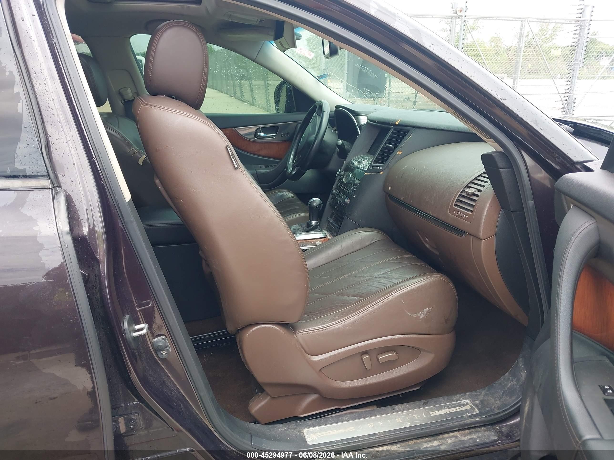 2010 Infiniti Fx35   Black vin: JN8AS1MW6AM853679