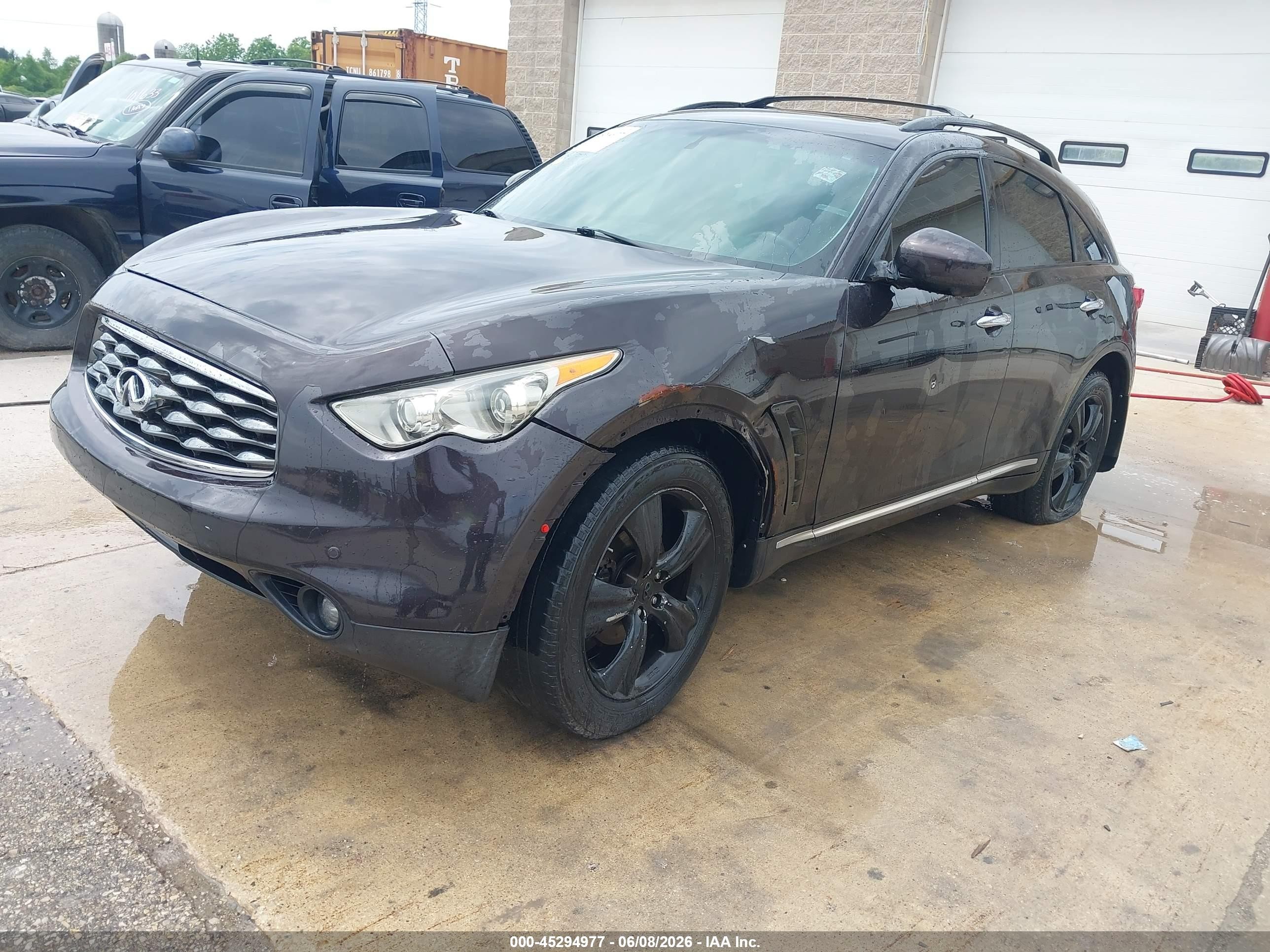 2010 Infiniti Fx35   Black vin: JN8AS1MW6AM853679