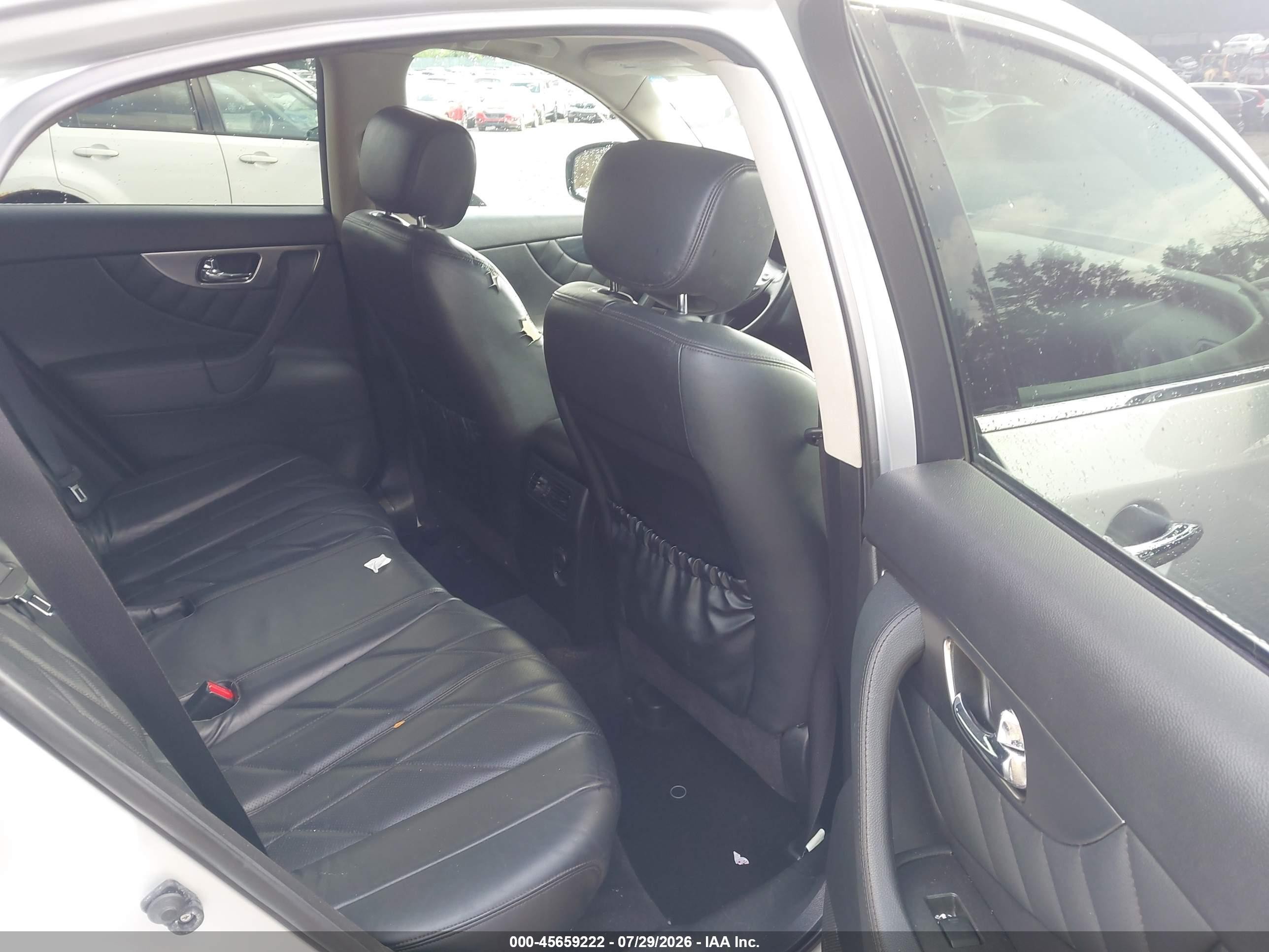 2010 Infiniti Fx35   Silver vin: JN8AS1MW6AM854637