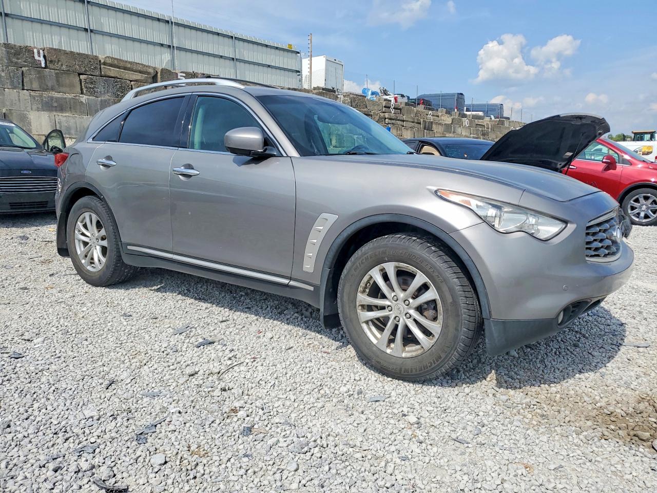 2010 Infiniti Fx35 Base Beige vin: JN8AS1MW6AM855271