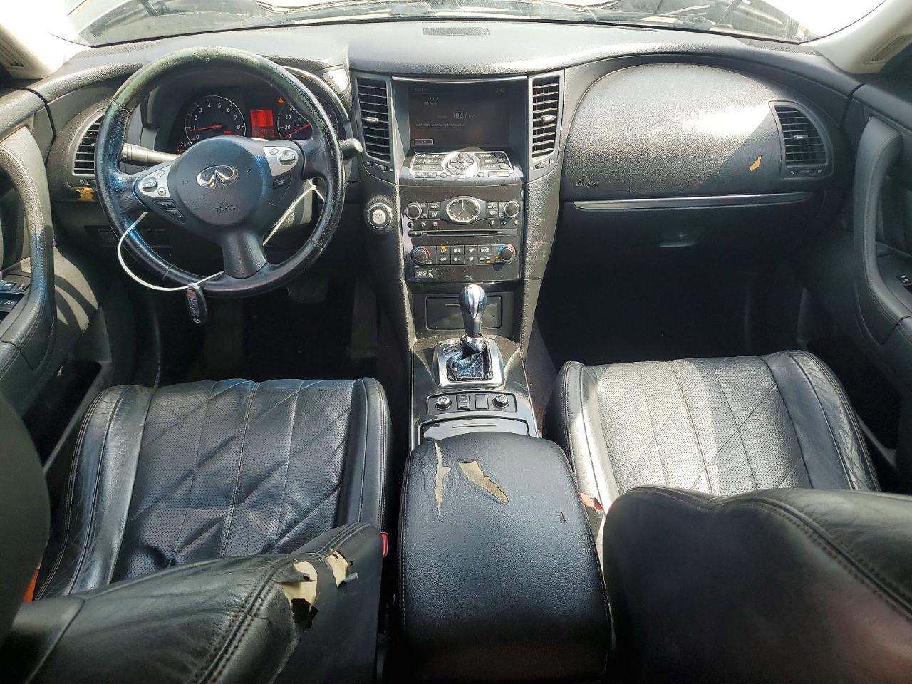 2010 Infiniti Fx35 Base Beige vin: JN8AS1MW6AM855271