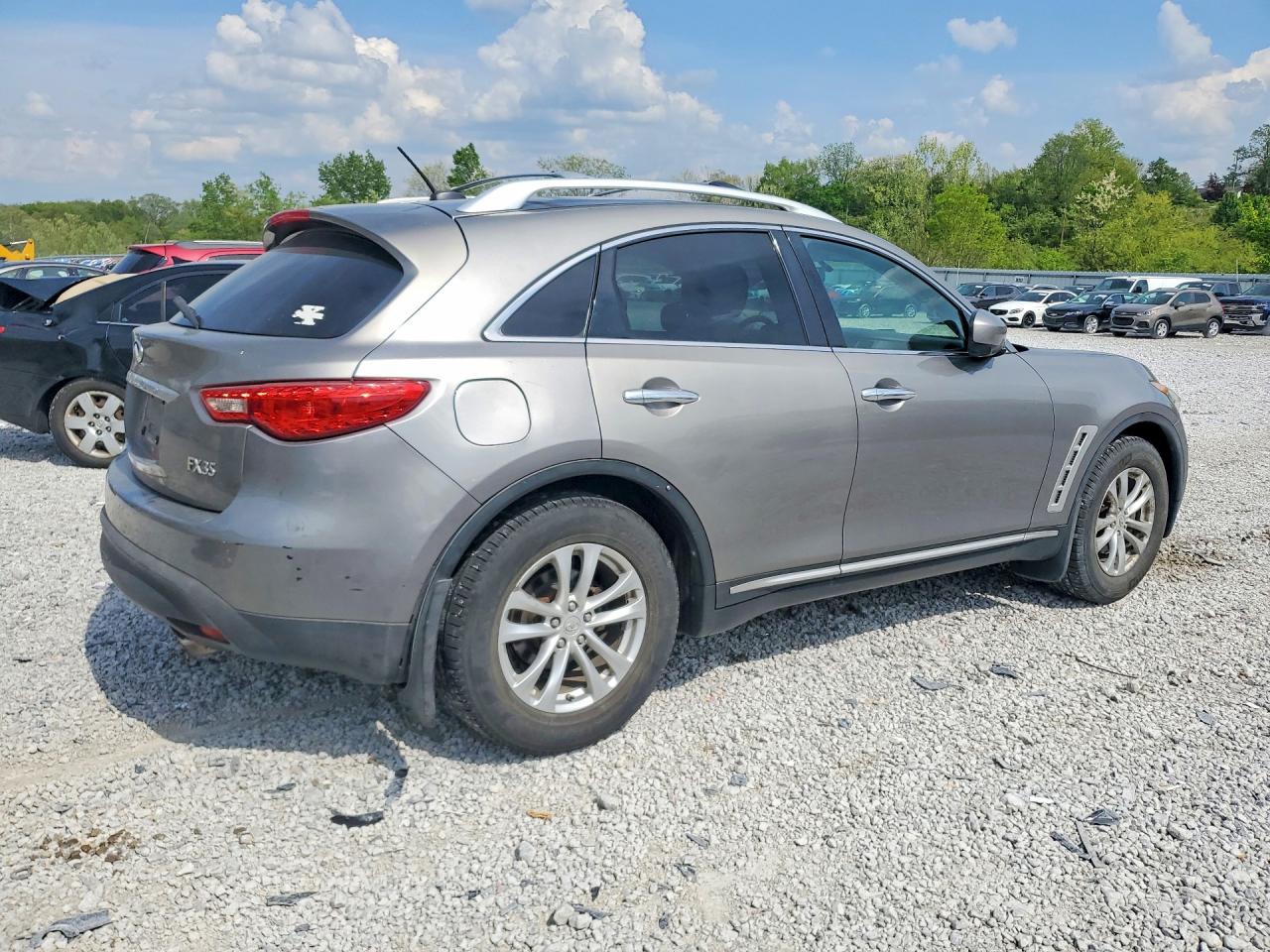 2010 Infiniti Fx35 Base Beige vin: JN8AS1MW6AM855271