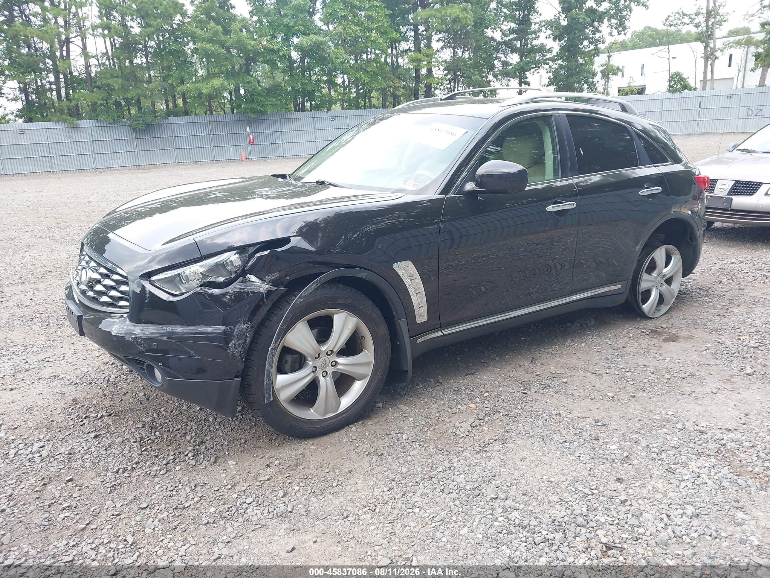 2011 Infiniti Fx35   Черный vin: JN8AS1MW6BM732751