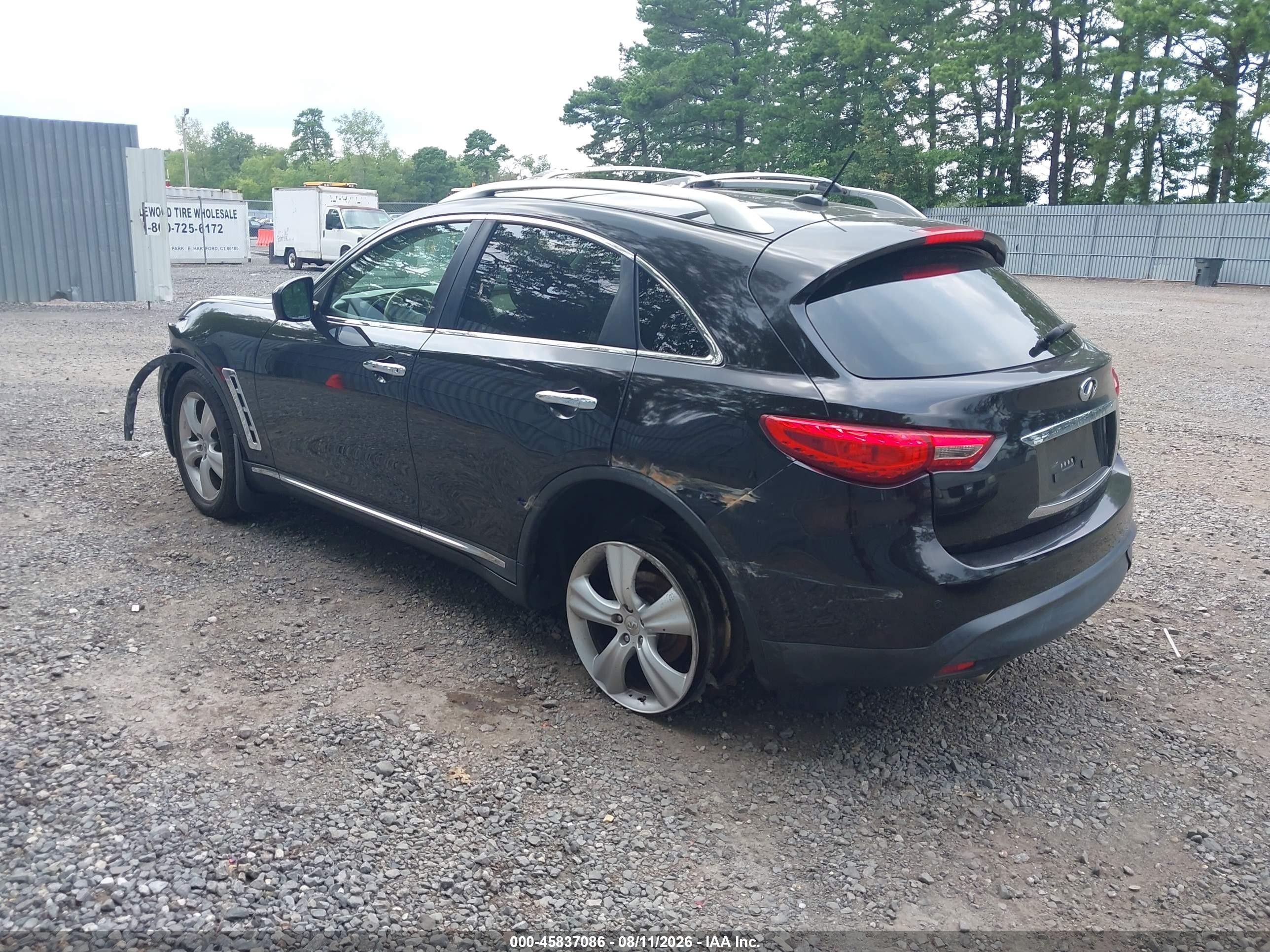 2011 Infiniti Fx35   Черный vin: JN8AS1MW6BM732751