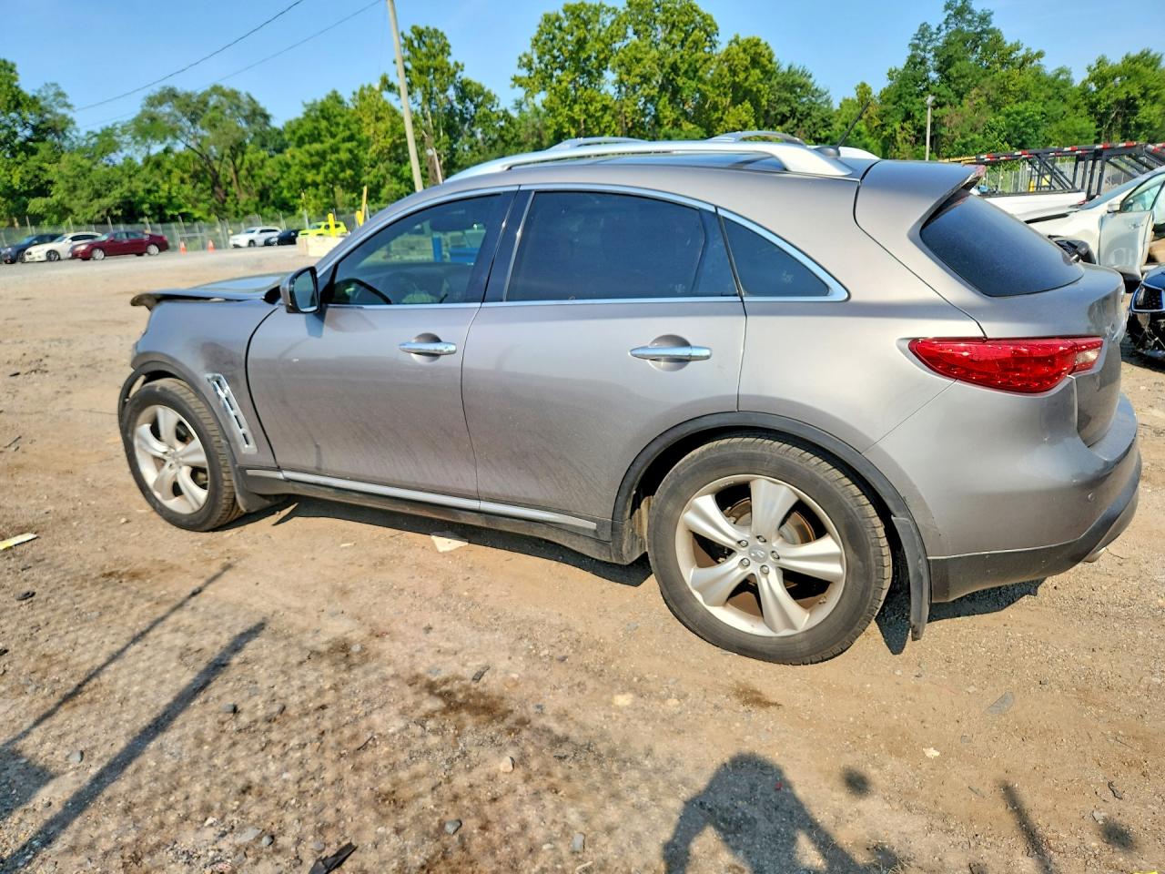 2011 Infiniti Fx35 Base Gray vin: JN8AS1MW6BM733981
