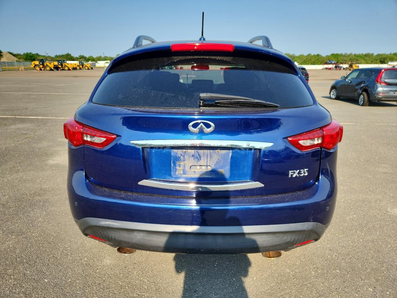 2012 Infiniti Fx35 Base Blue vin: JN8AS1MW6CM151395